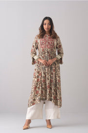 Smart Fit Embroidered One-Piece Ethnic Kurta