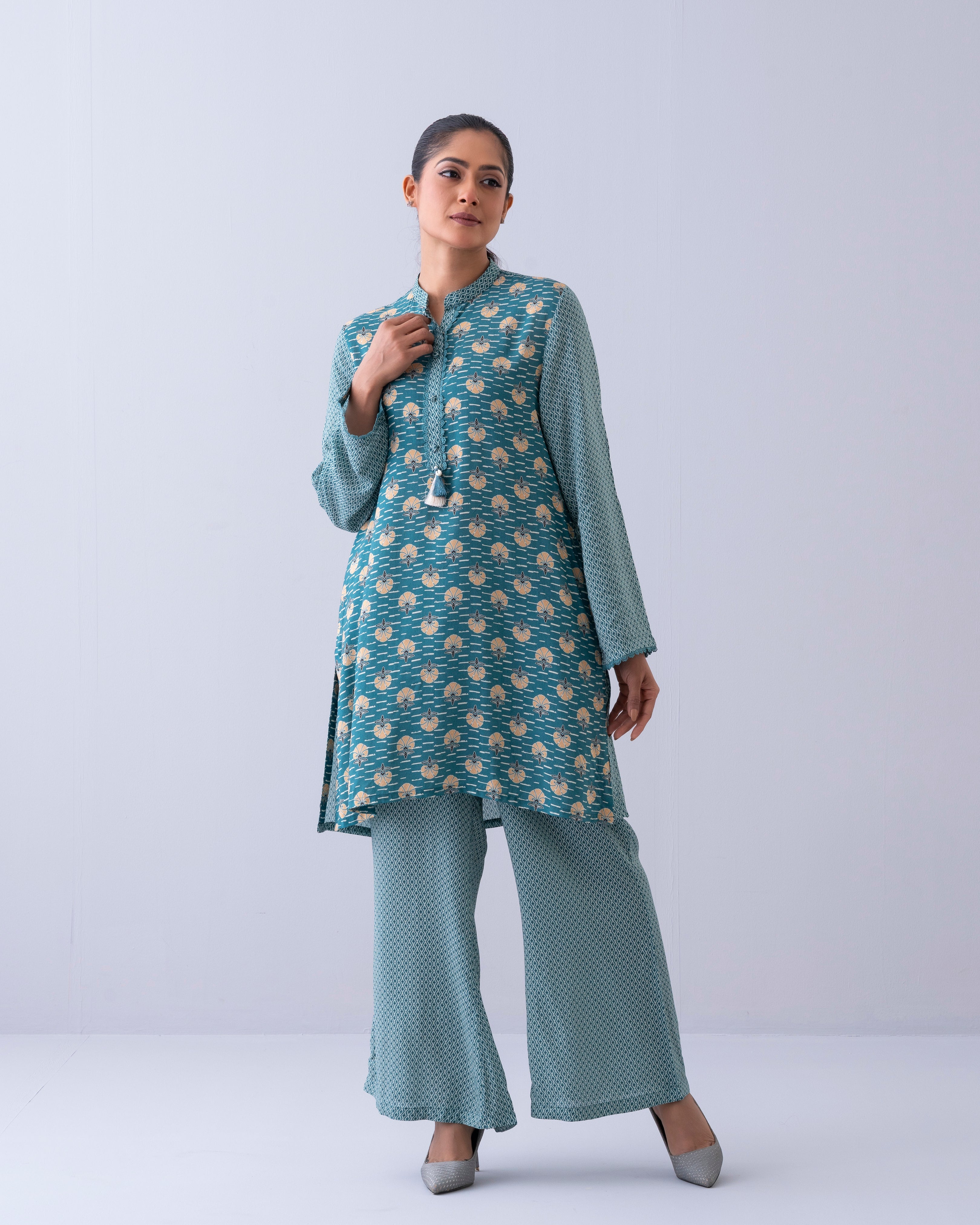 Smart Fit Allover Printed Ethnic Kurti