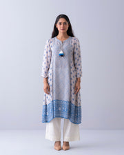 Smart Fit Printed One-Piece Ethnic Kurta