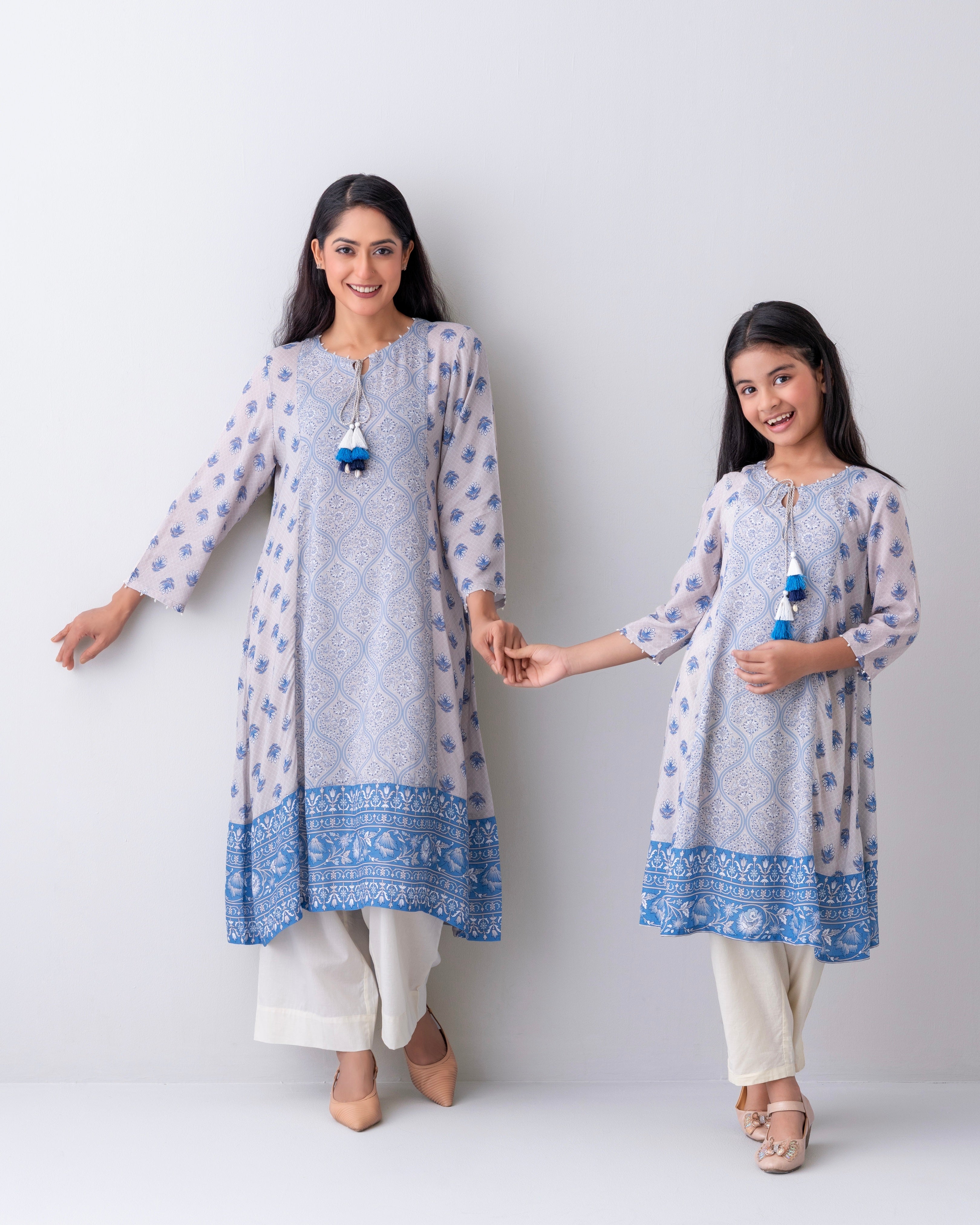 Smart Fit Printed One-Piece Ethnic Kurta