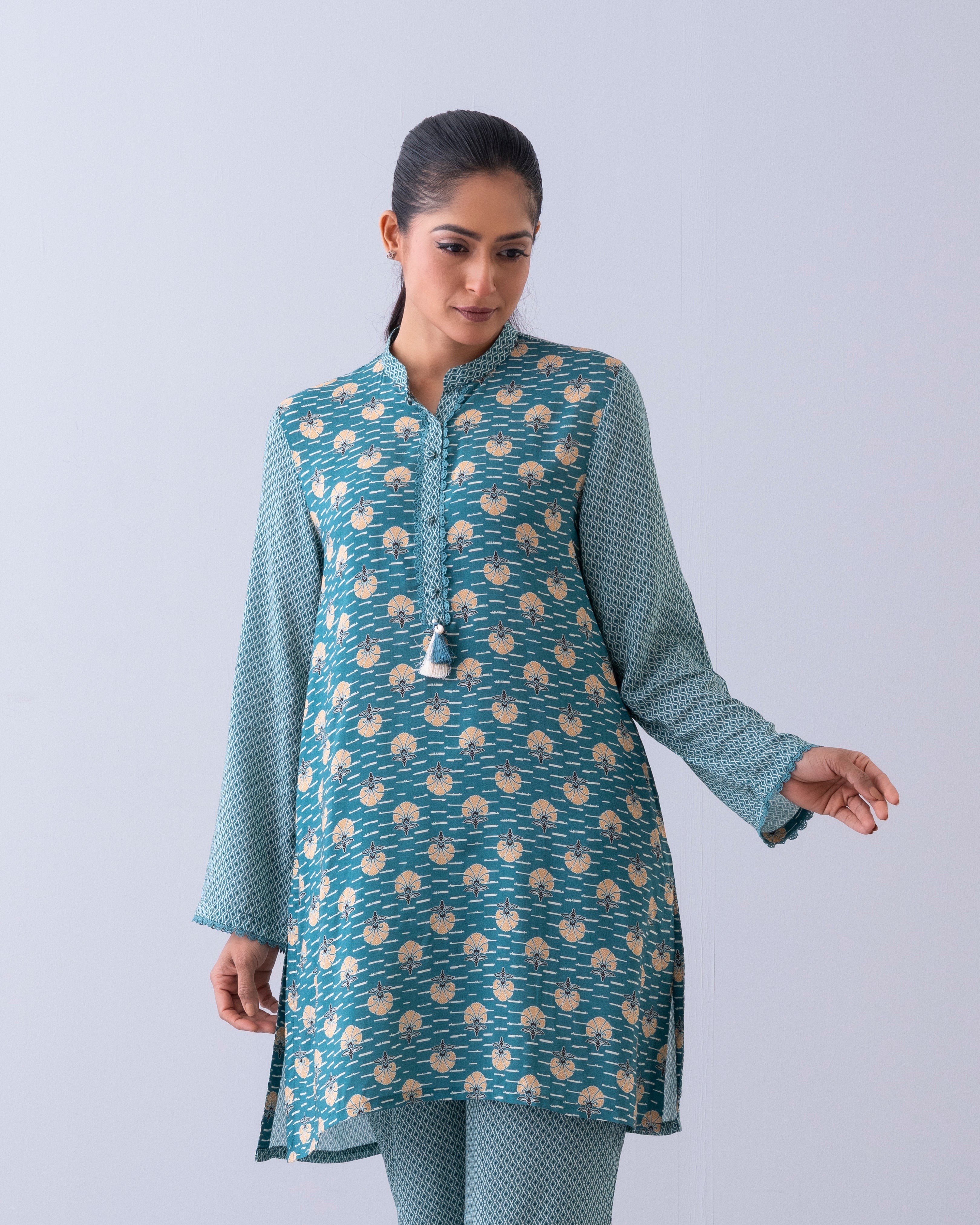 Smart Fit Allover Printed Ethnic Kurti