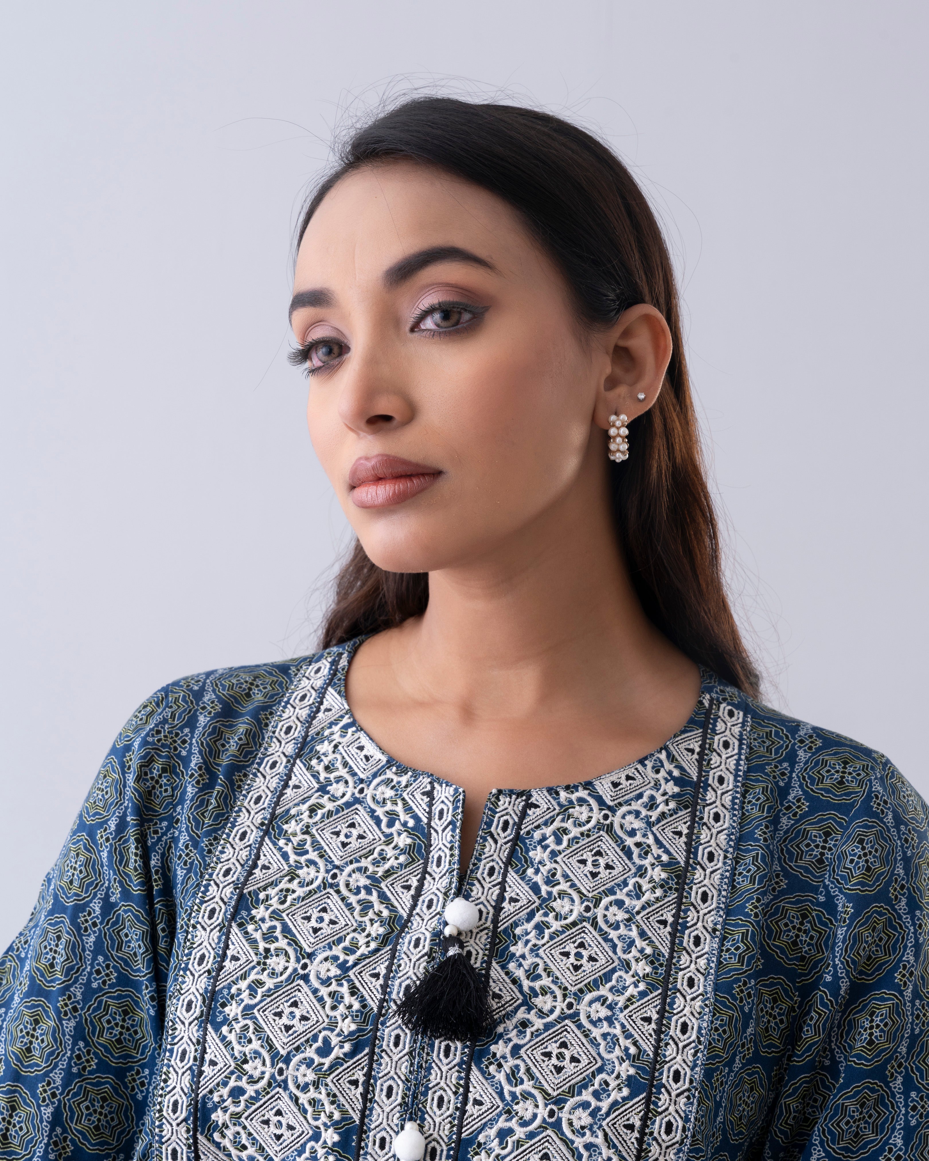 Smart Fit Printed Ethnic Kurti