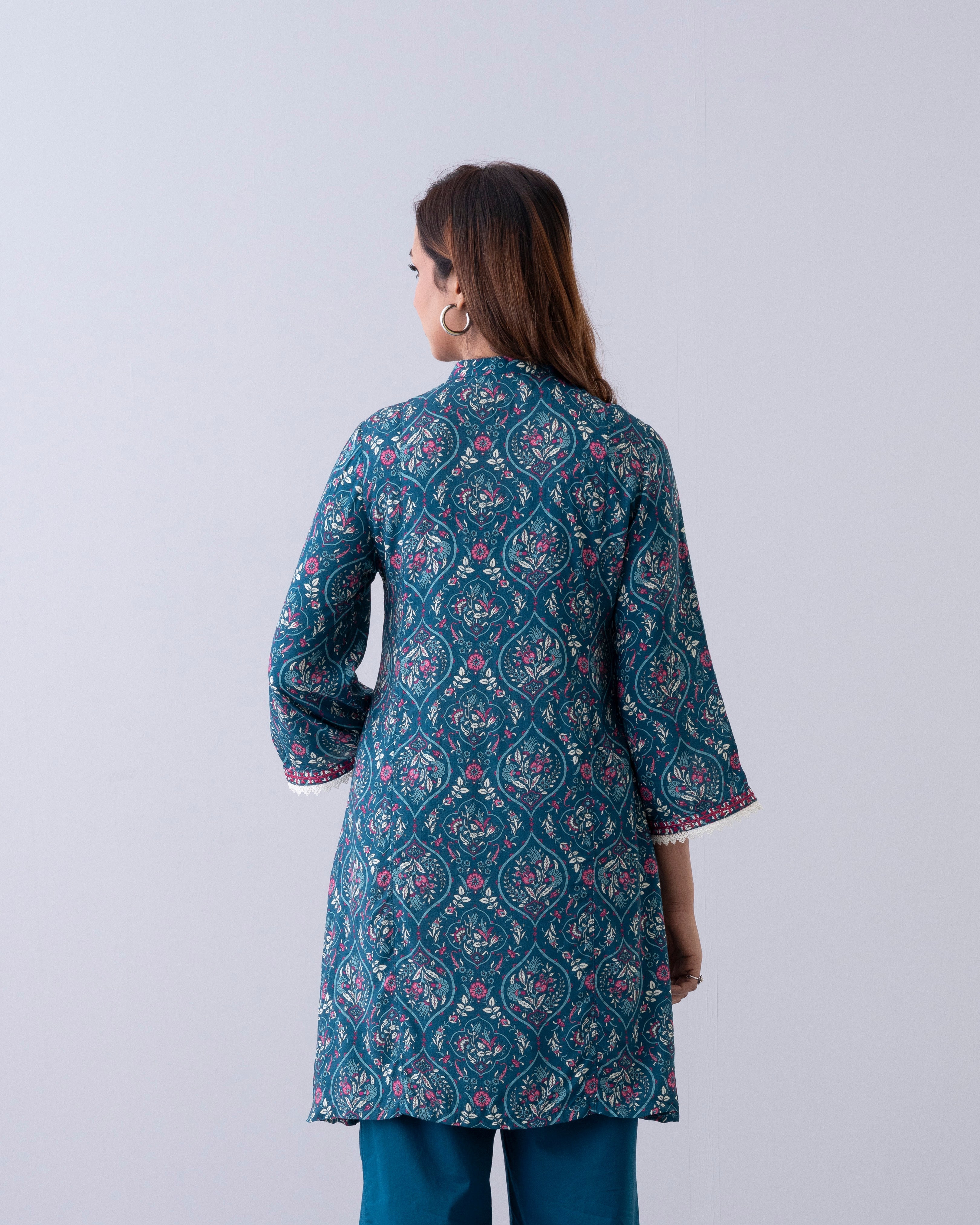 Smart Fit Printed Ethnic Kurti