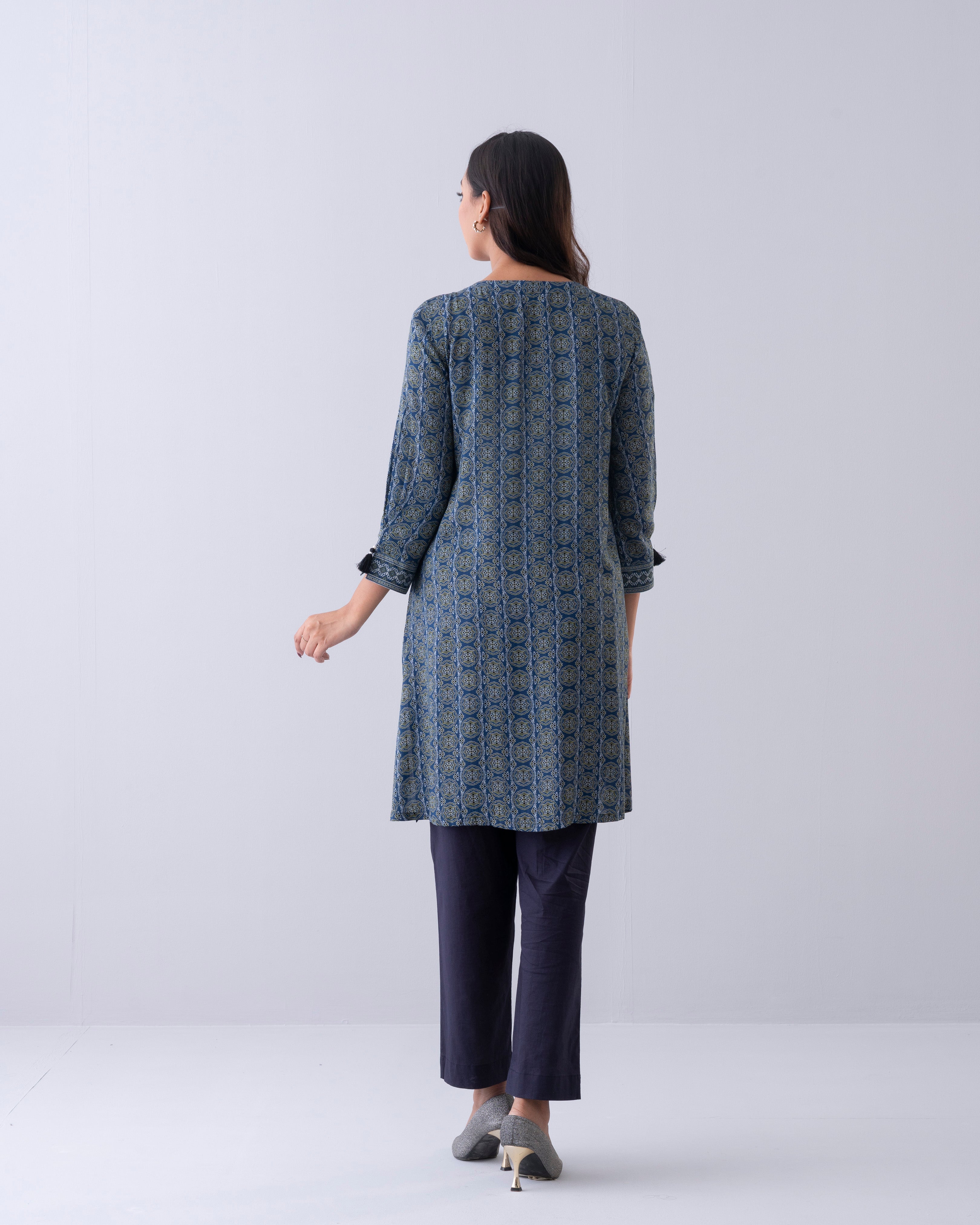 Smart Fit Printed Ethnic Kurti