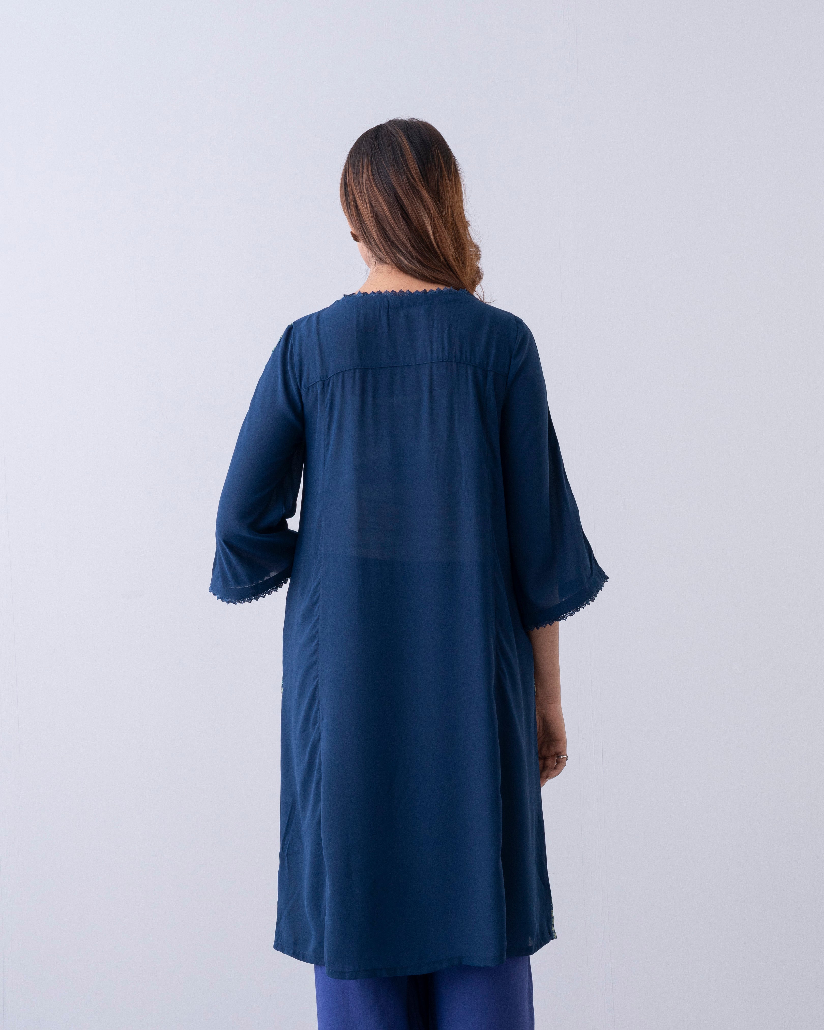 Smart Fit Printed One-Piece Ethnic Kurta