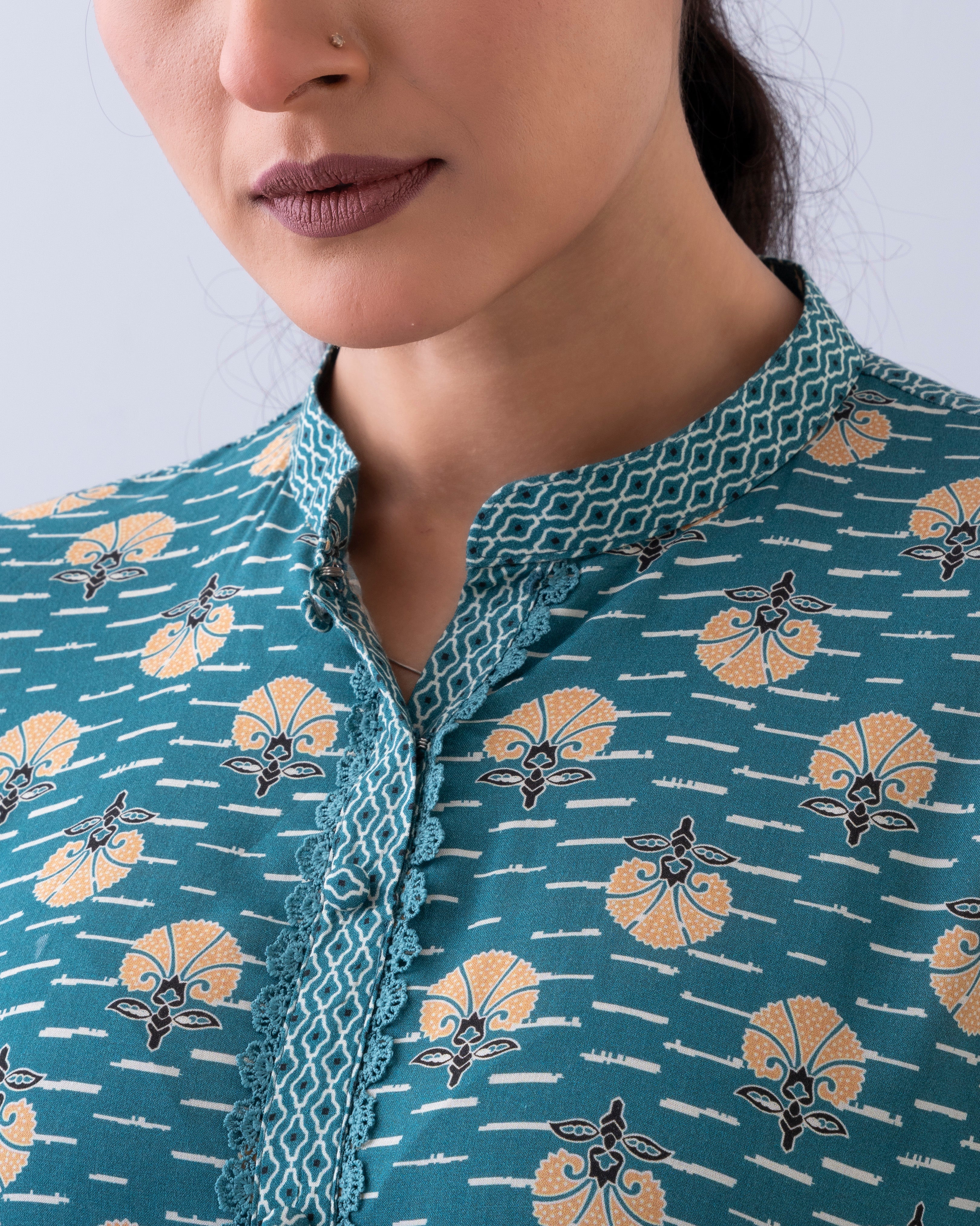 Smart Fit Allover Printed Ethnic Kurti
