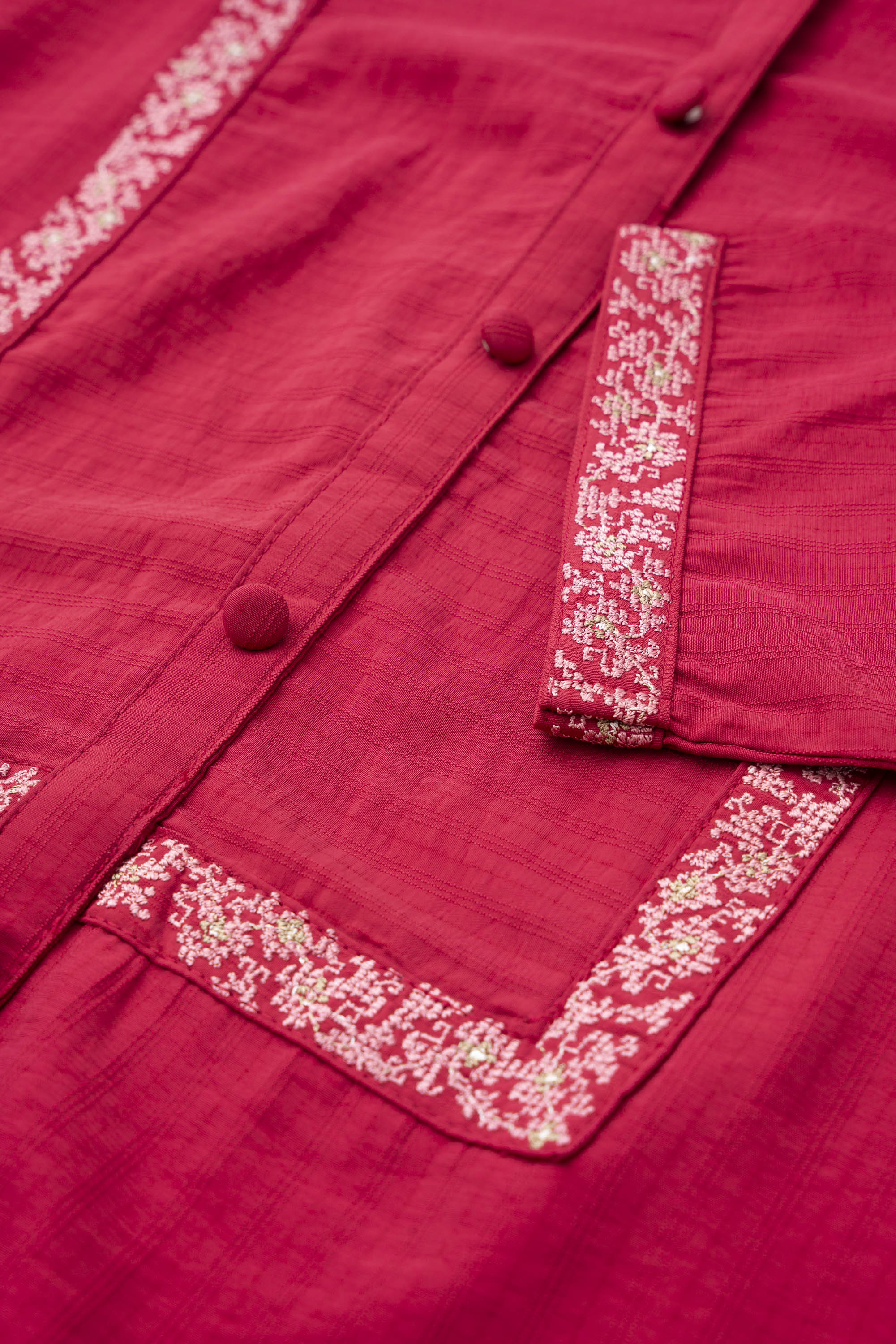 Smart Fit Embroidered Ethnic Kurta