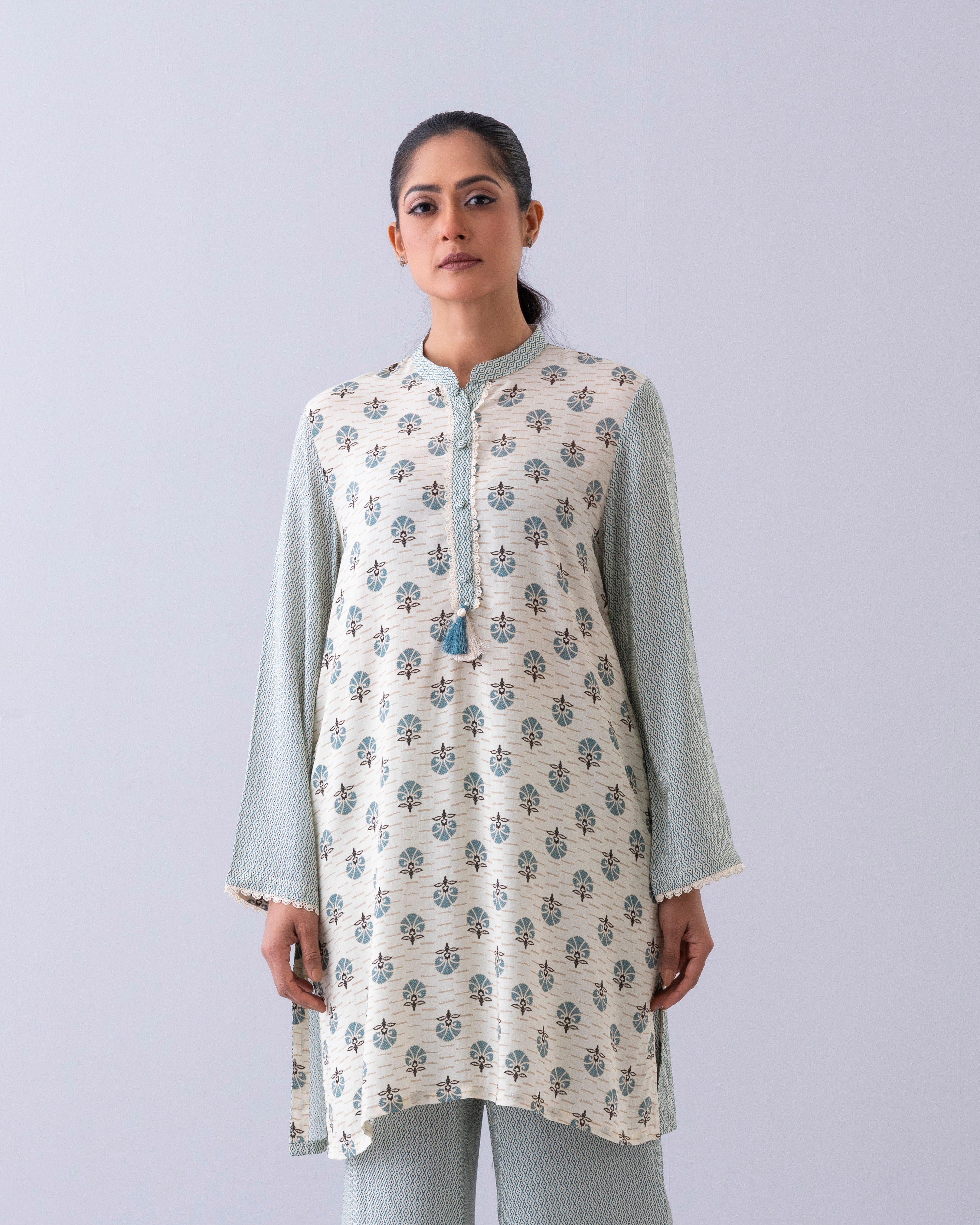 Smart Fit Allover Printed Ethnic Kurti