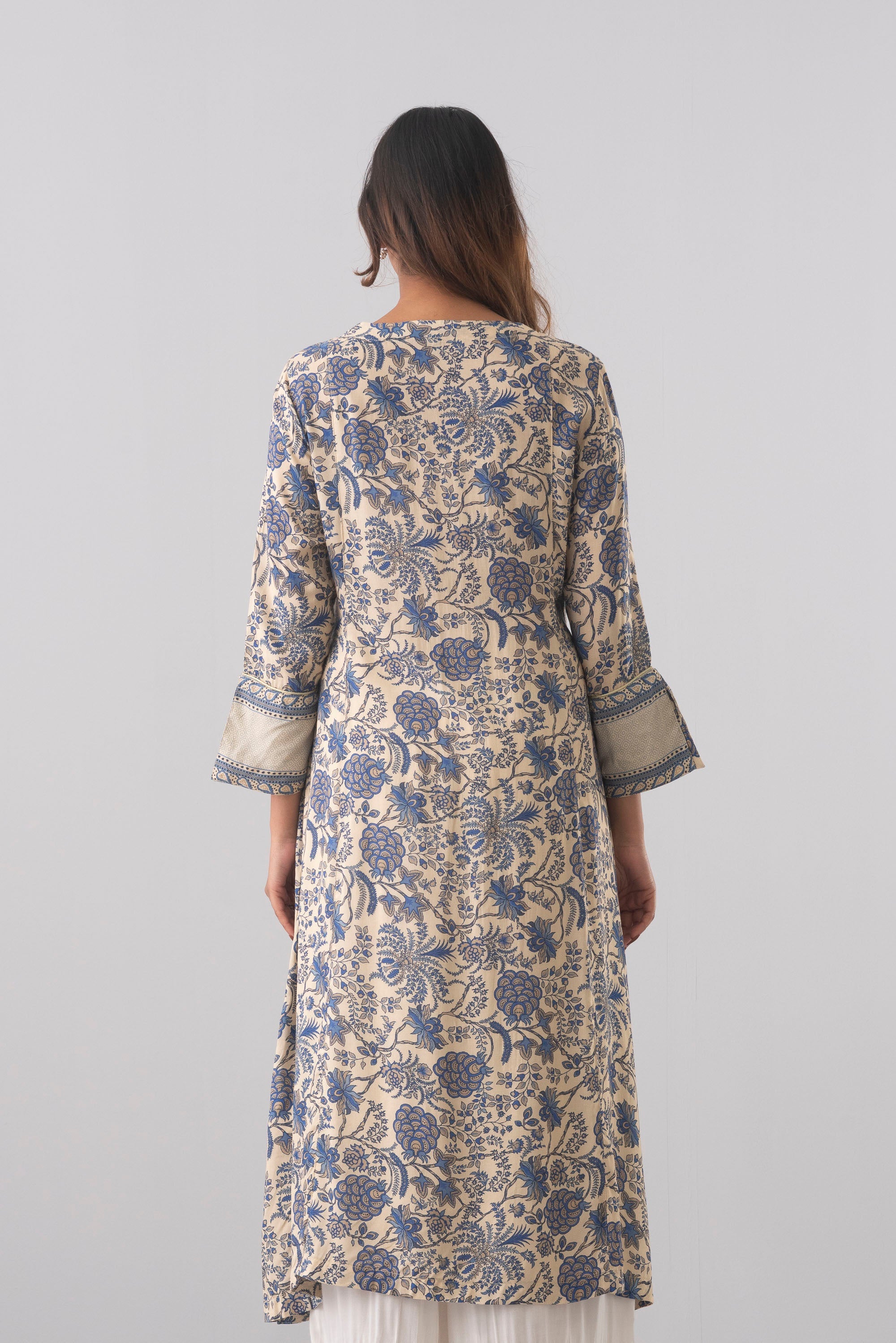 Smart Fit Embroidered One-Piece Ethnic Kurta