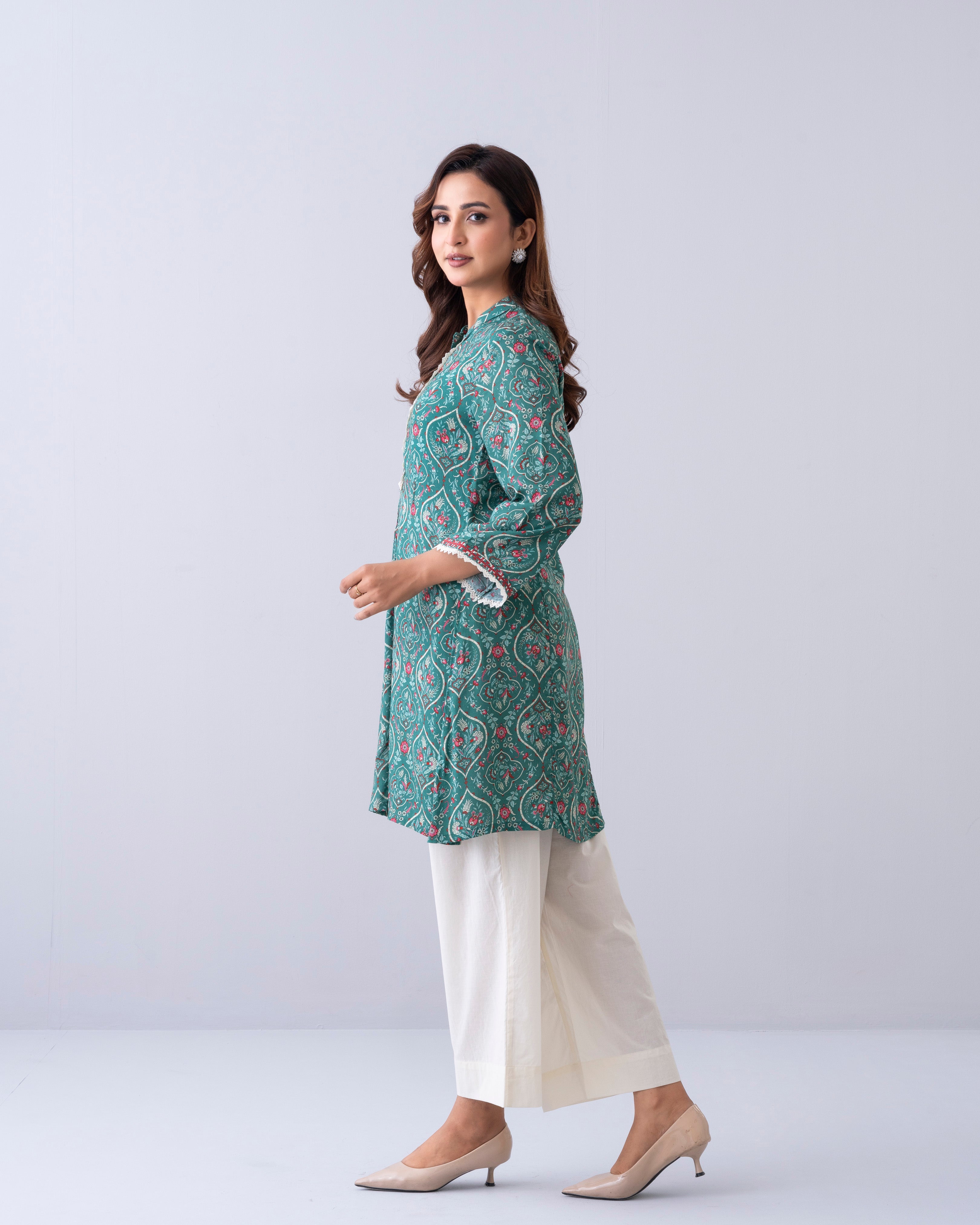 Smart Fit Printed Ethnic Kurti