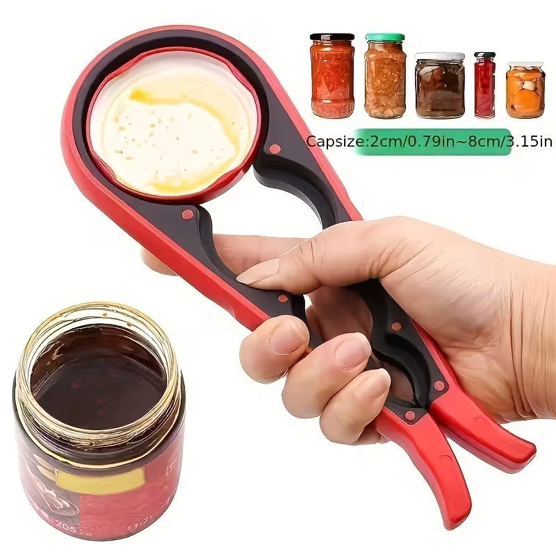 Multi-Functional Bottle and Can Opener