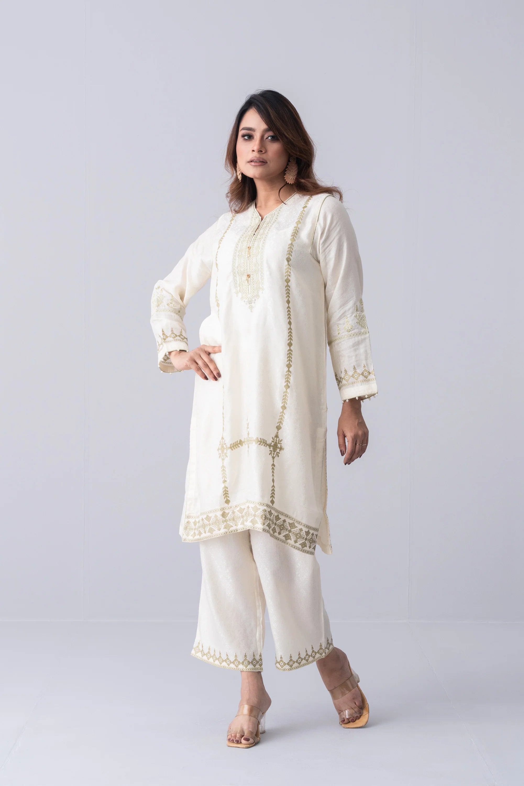 Women's Two-Piece Ethnic Set