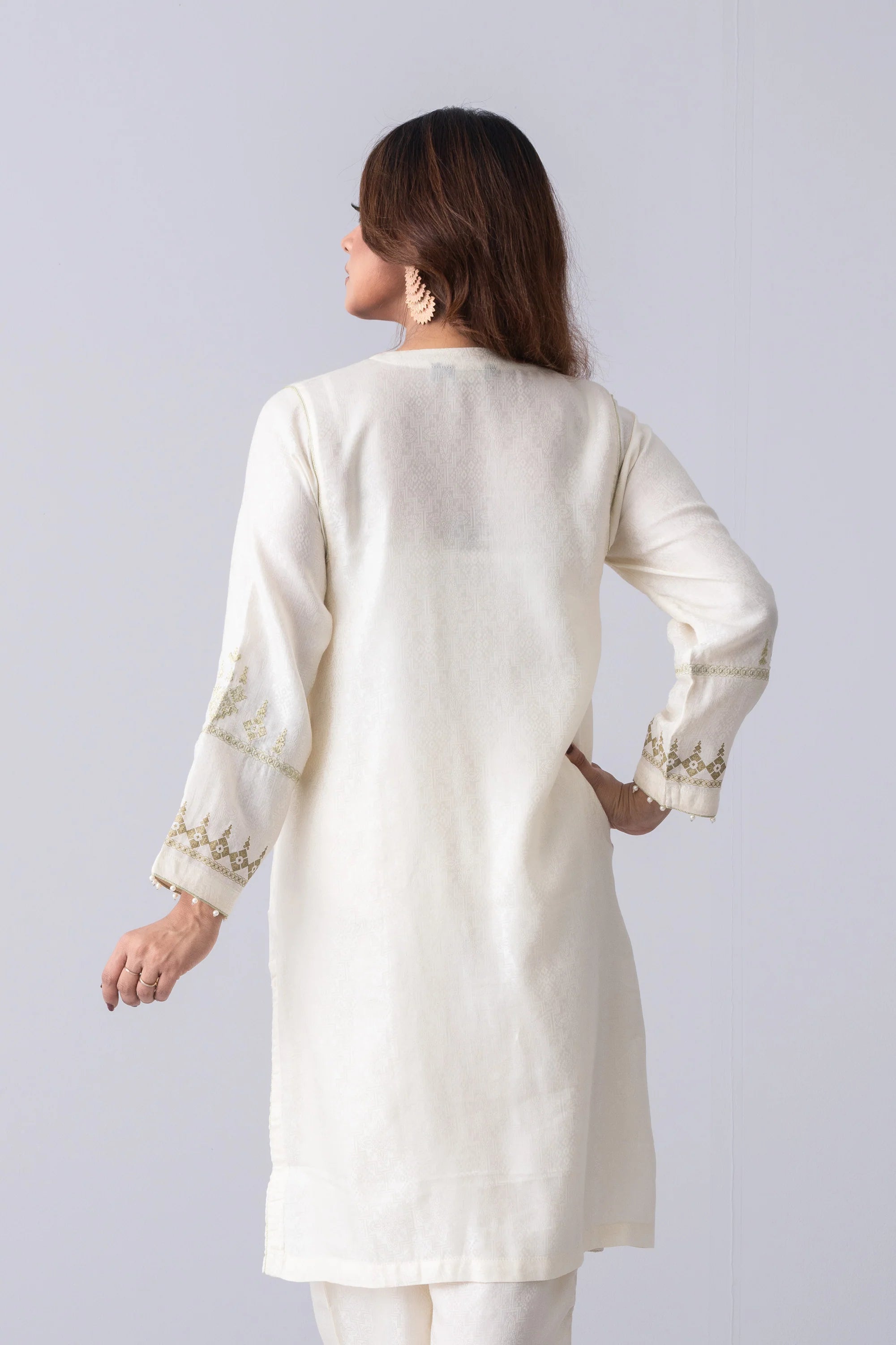 Women's Two-Piece Ethnic Set