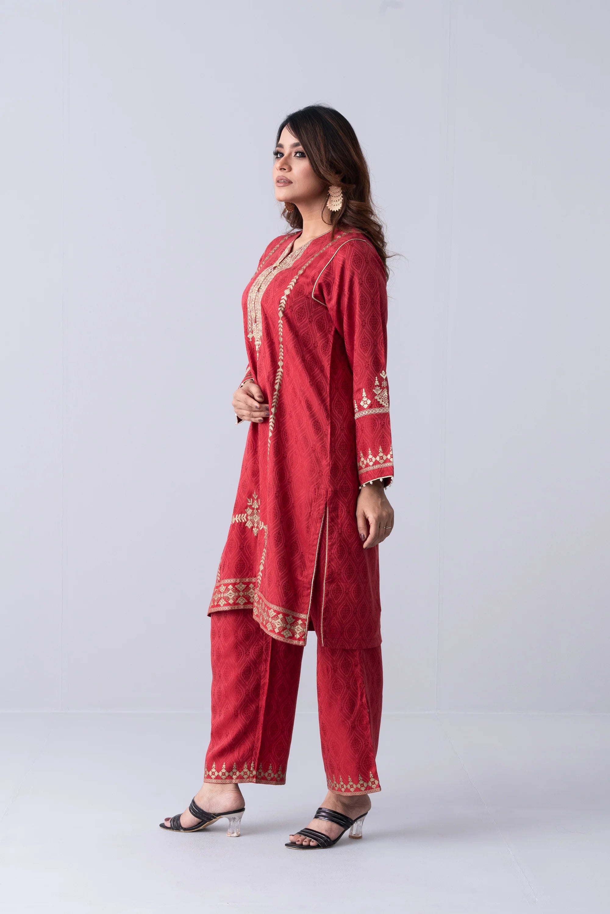 Women's Two-Piece Ethnic Set