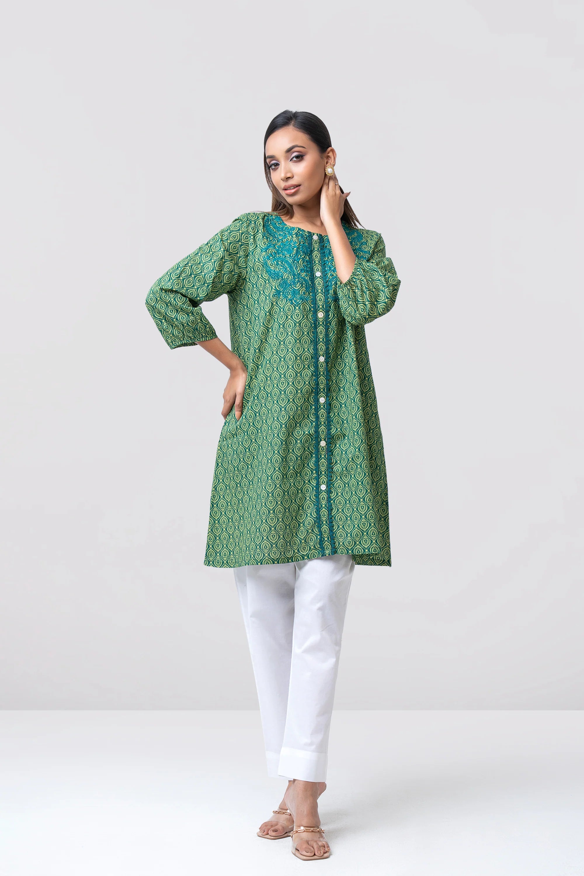Smart Fit Allover Printed Ethnic Kurti
