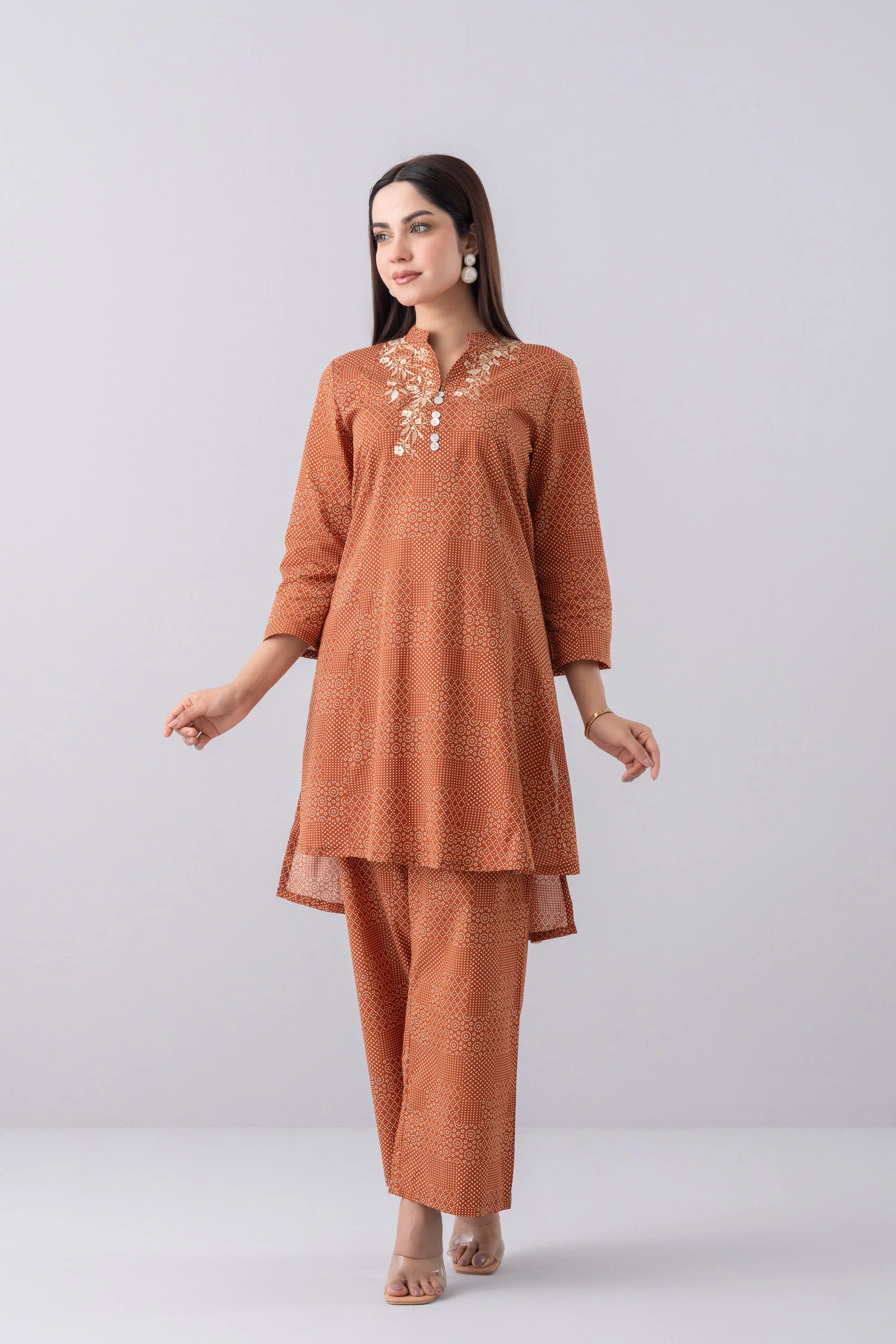 Smart Fit Embroidered Ethnic Kurti