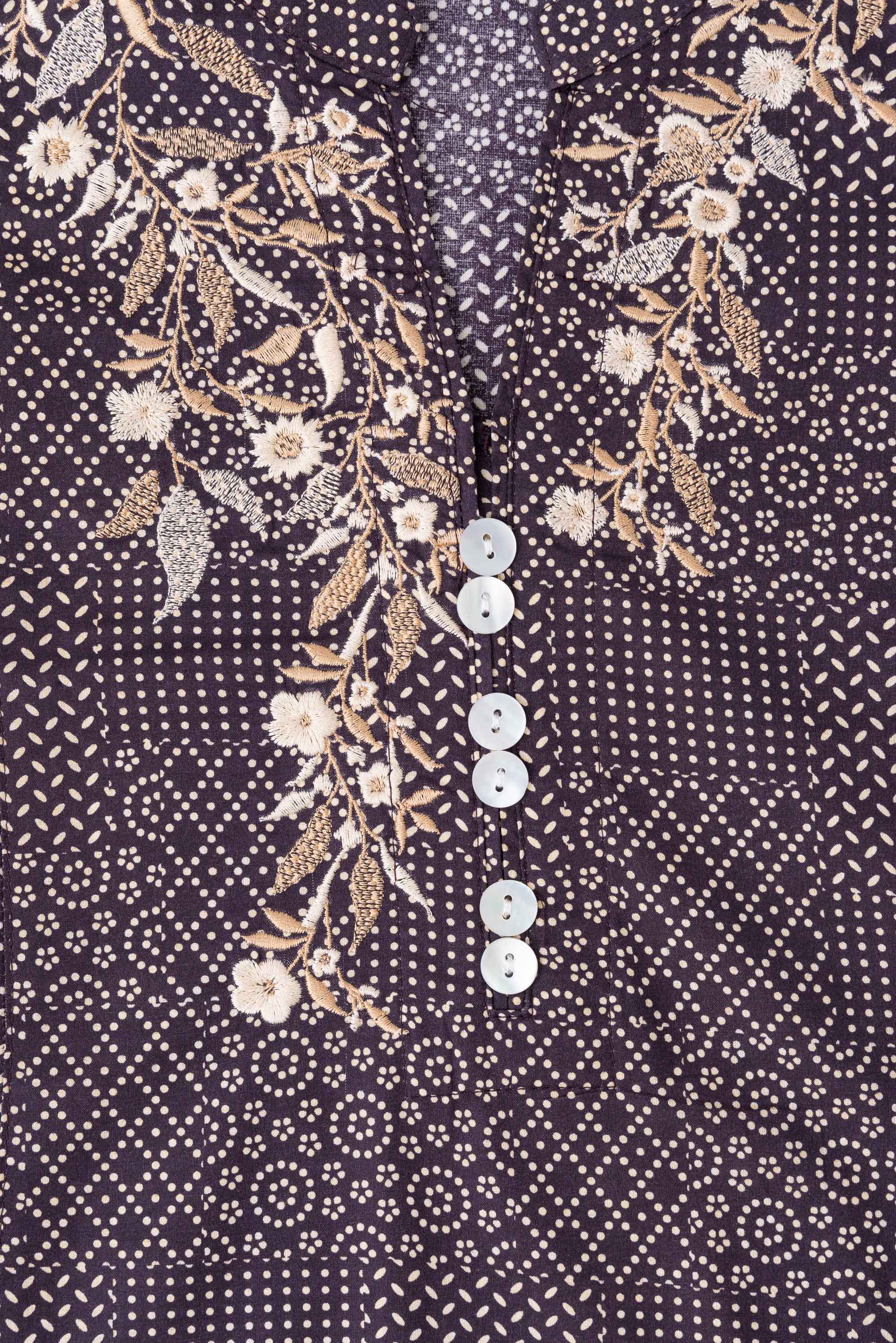 Smart Fit Embroidered Ethnic Kurti