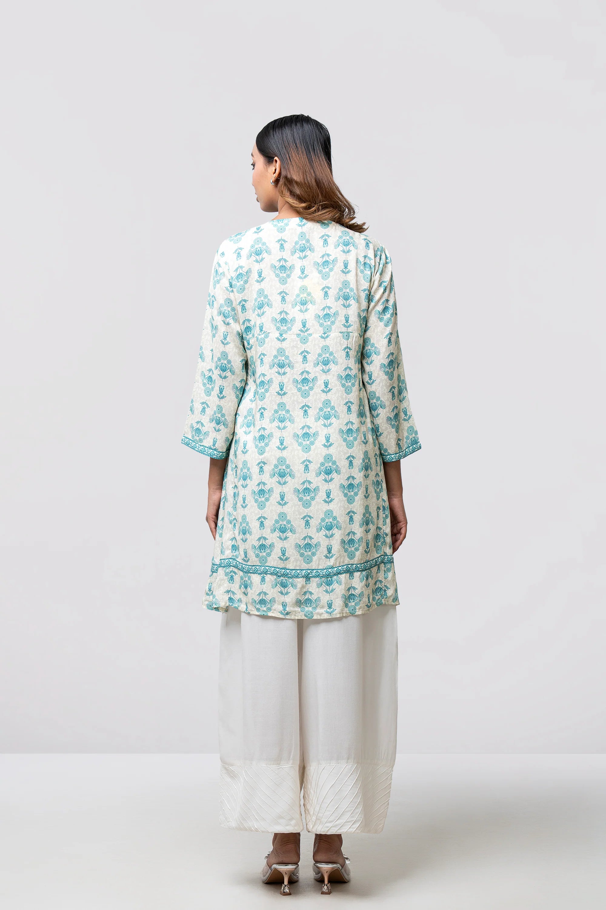 Smart Fit Embroidered Ethnic Kurti