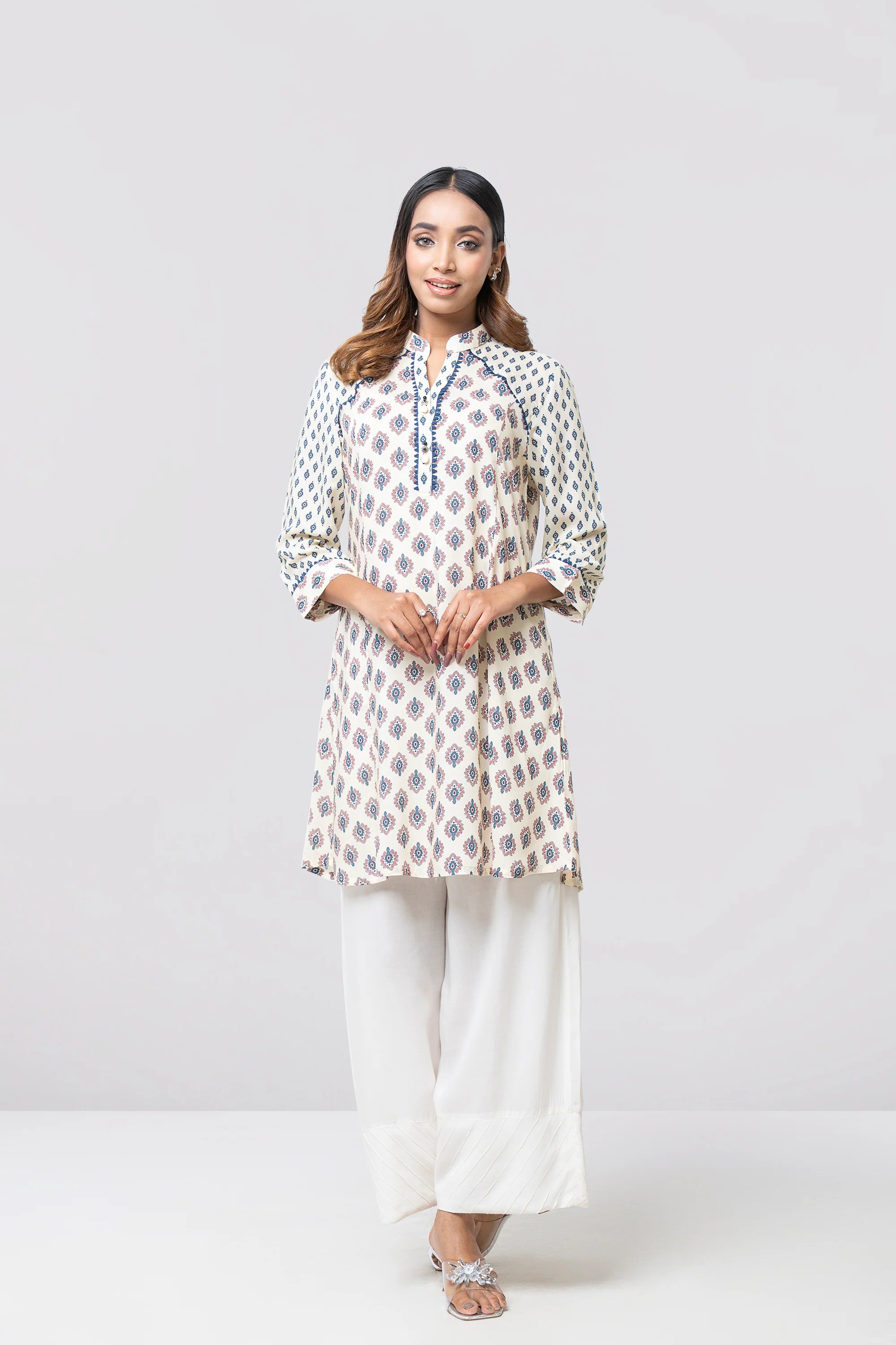 Smart Fit Printed Viscose Ethnic Kurti