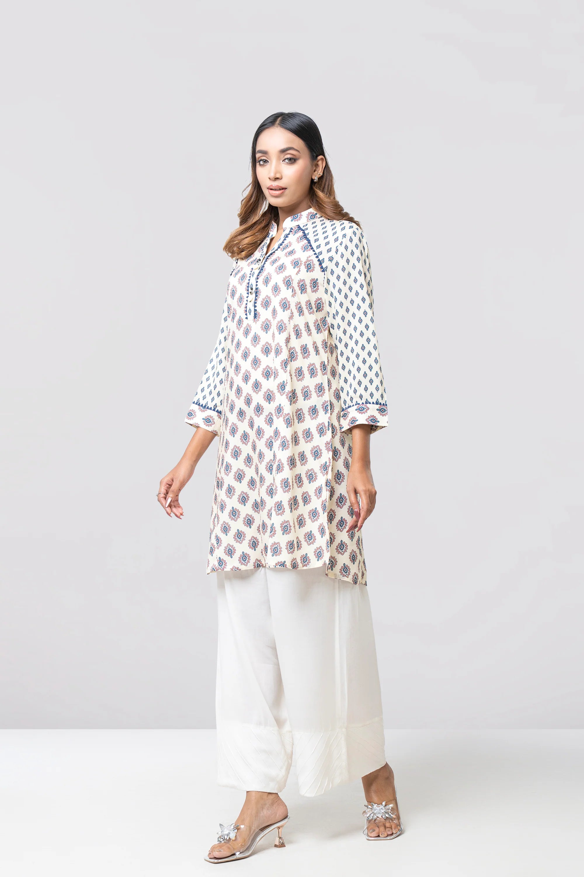 Smart Fit Printed Viscose Ethnic Kurti