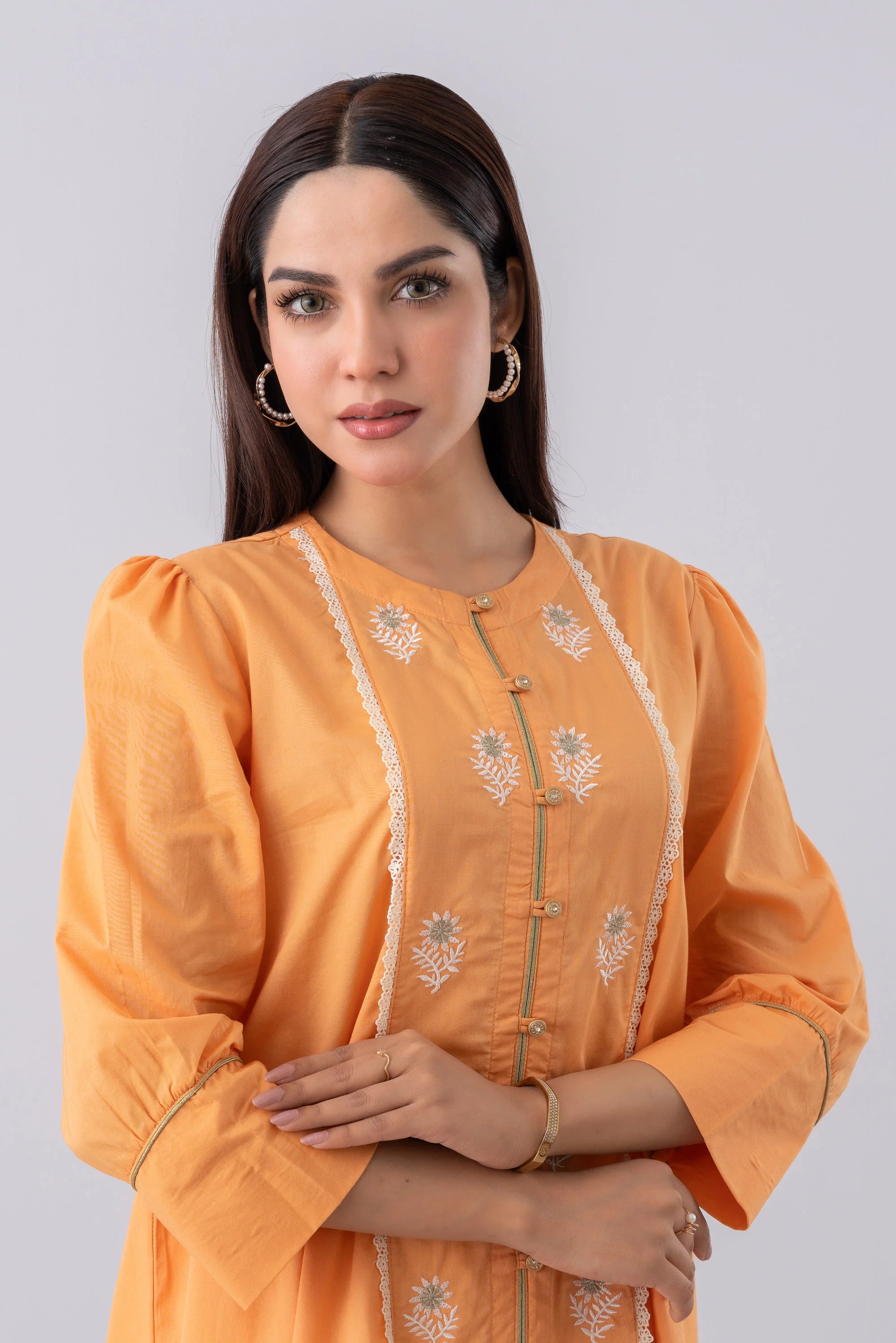 Smart Fit Embroidered Ethnic Kurti