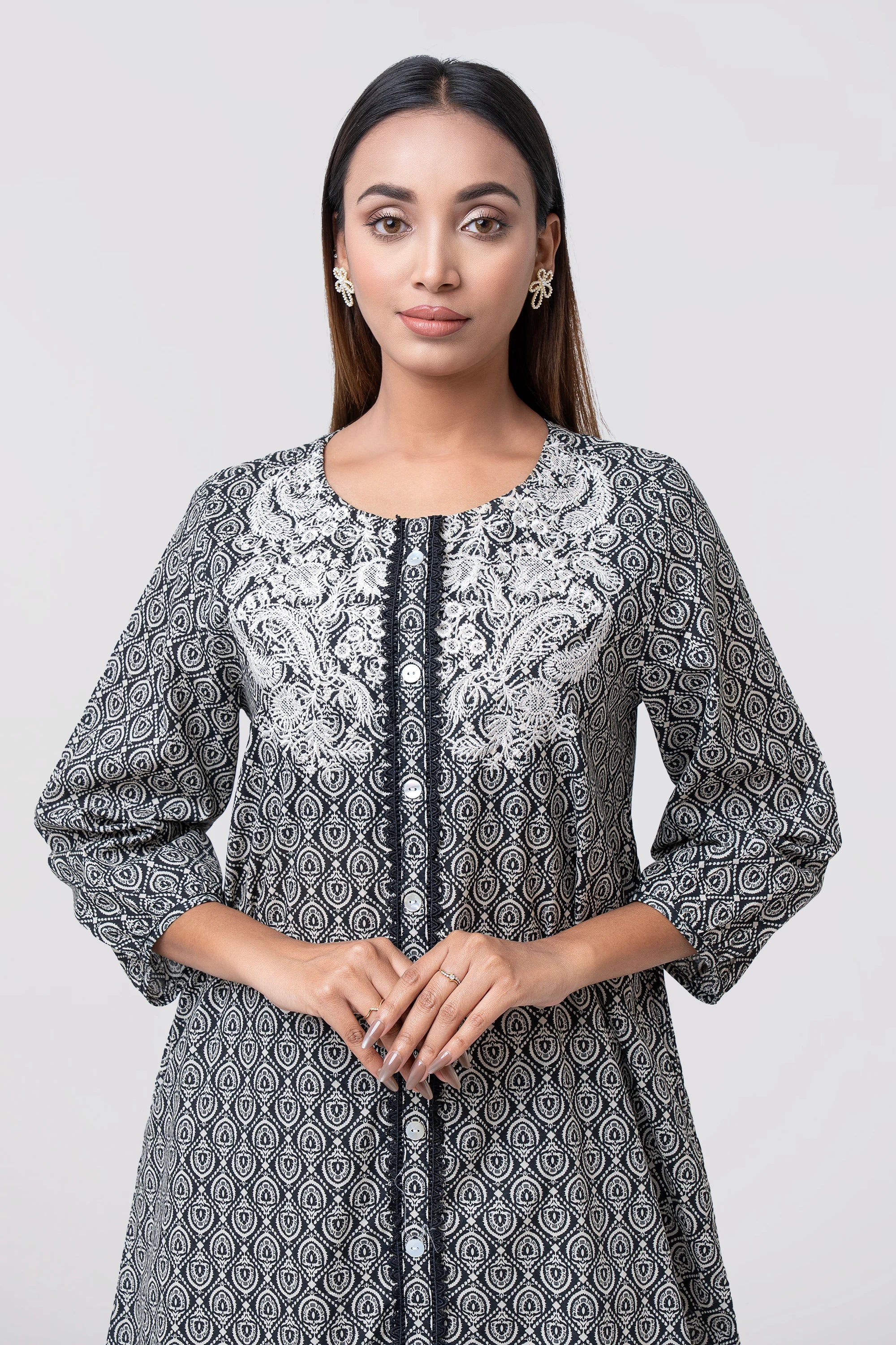 Smart Fit Allover Printed Ethnic Kurti