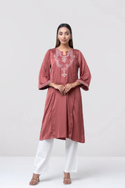 Smart Fit Embroidered Ethnic Kurta