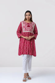 Relaxed Fit Printed Ethnic Kurti