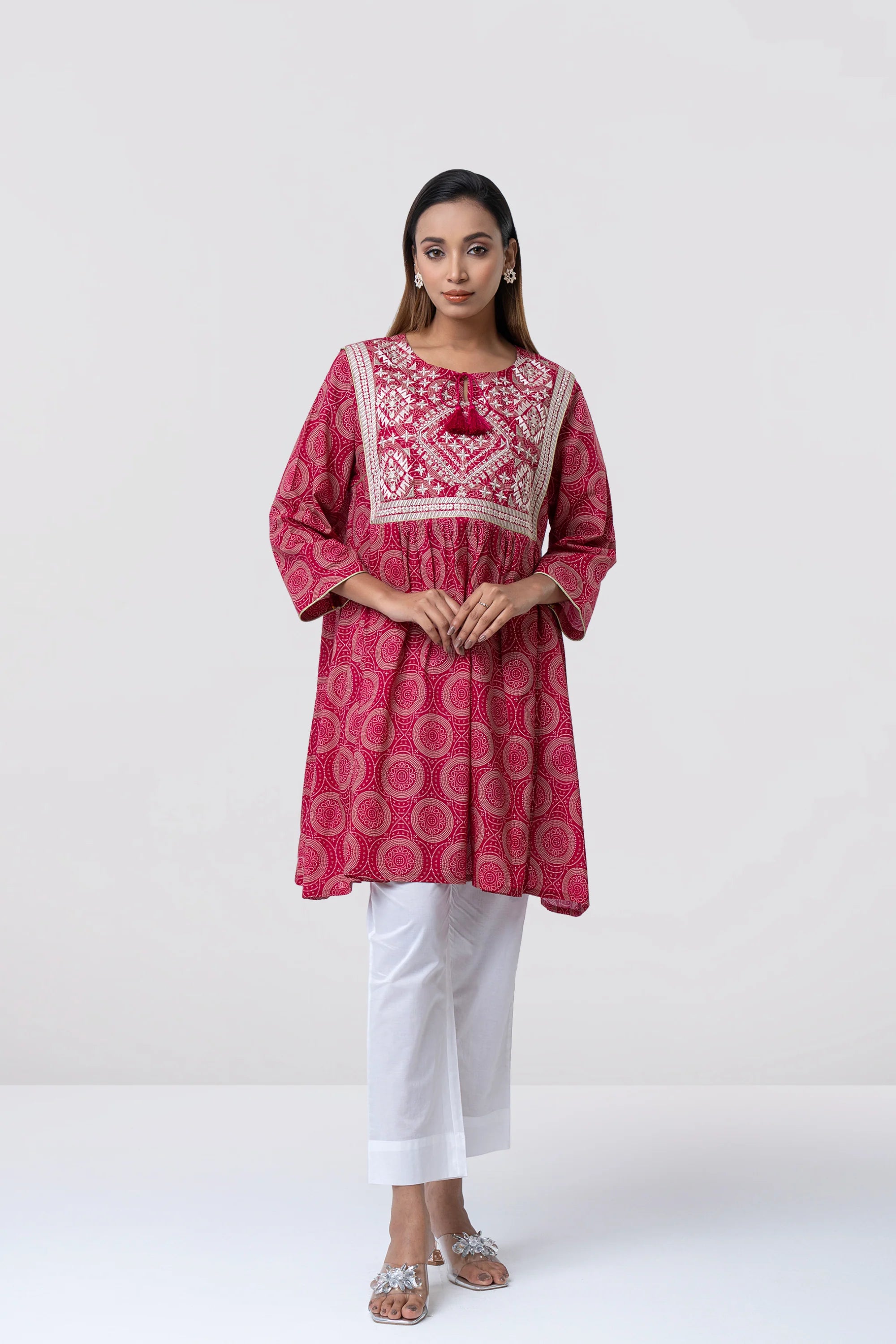 Relaxed Fit Printed Ethnic Kurti