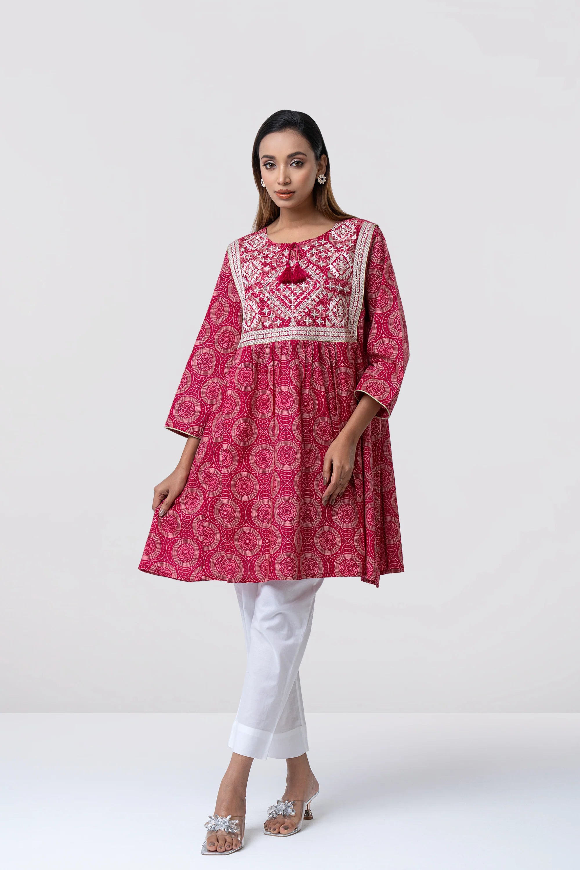Relaxed Fit Printed Ethnic Kurti