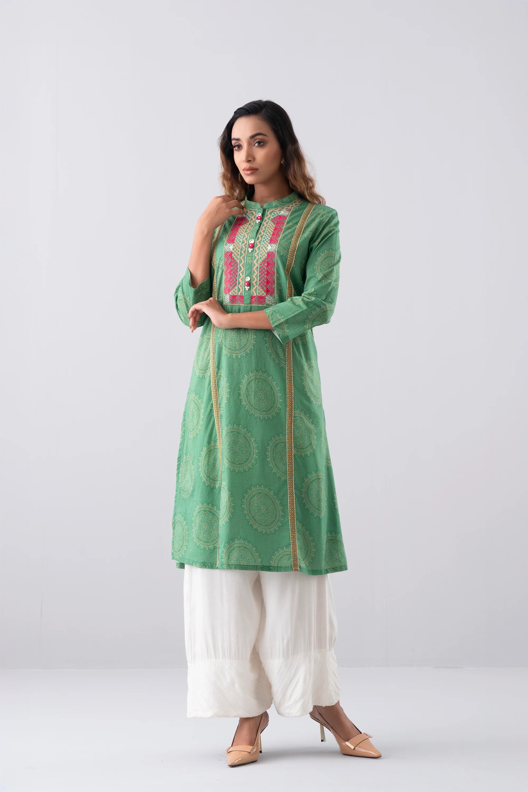 Relaxed Fit Ethnic Kurta