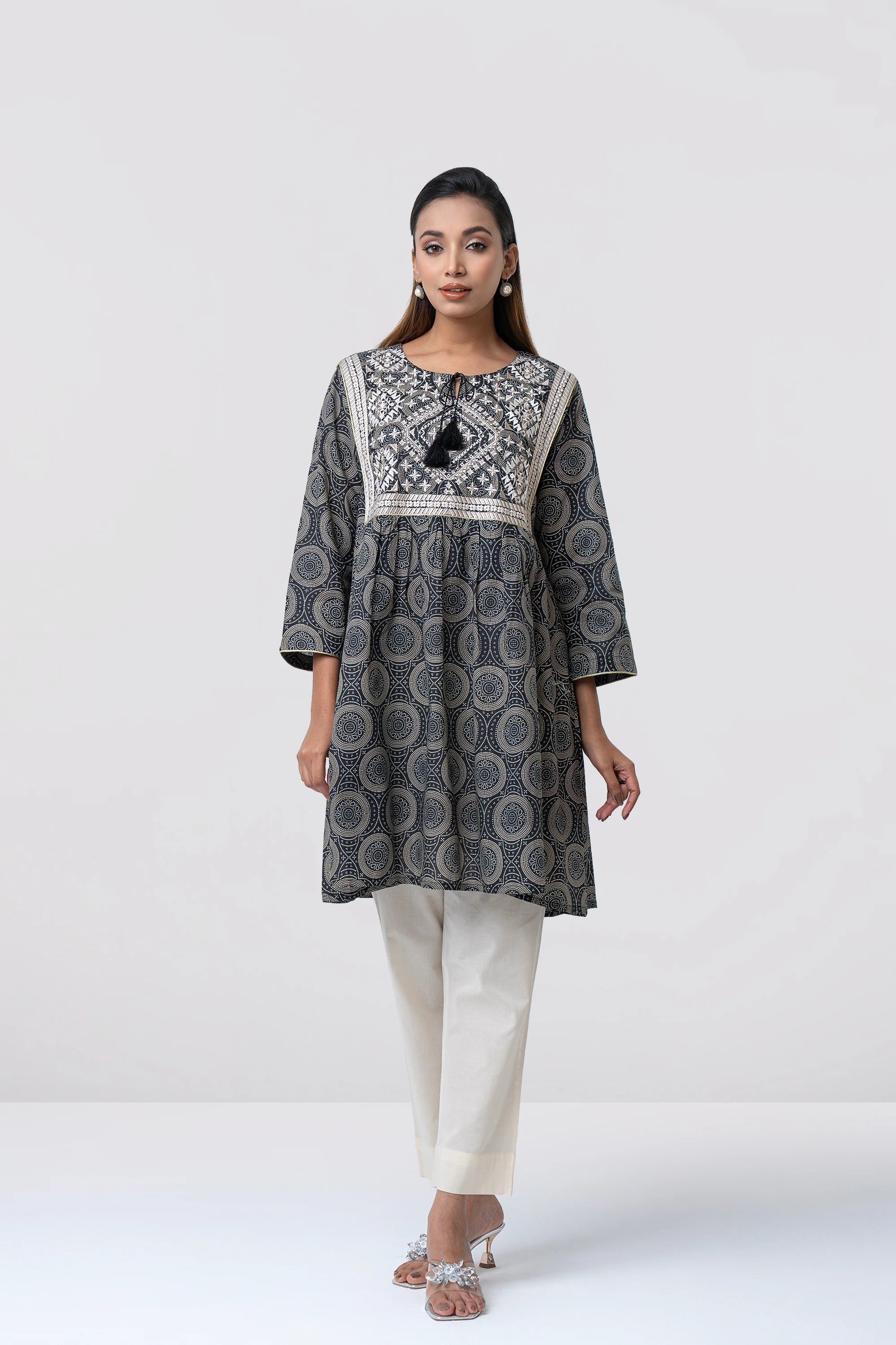 Relaxed Fit Printed Ethnic Kurti