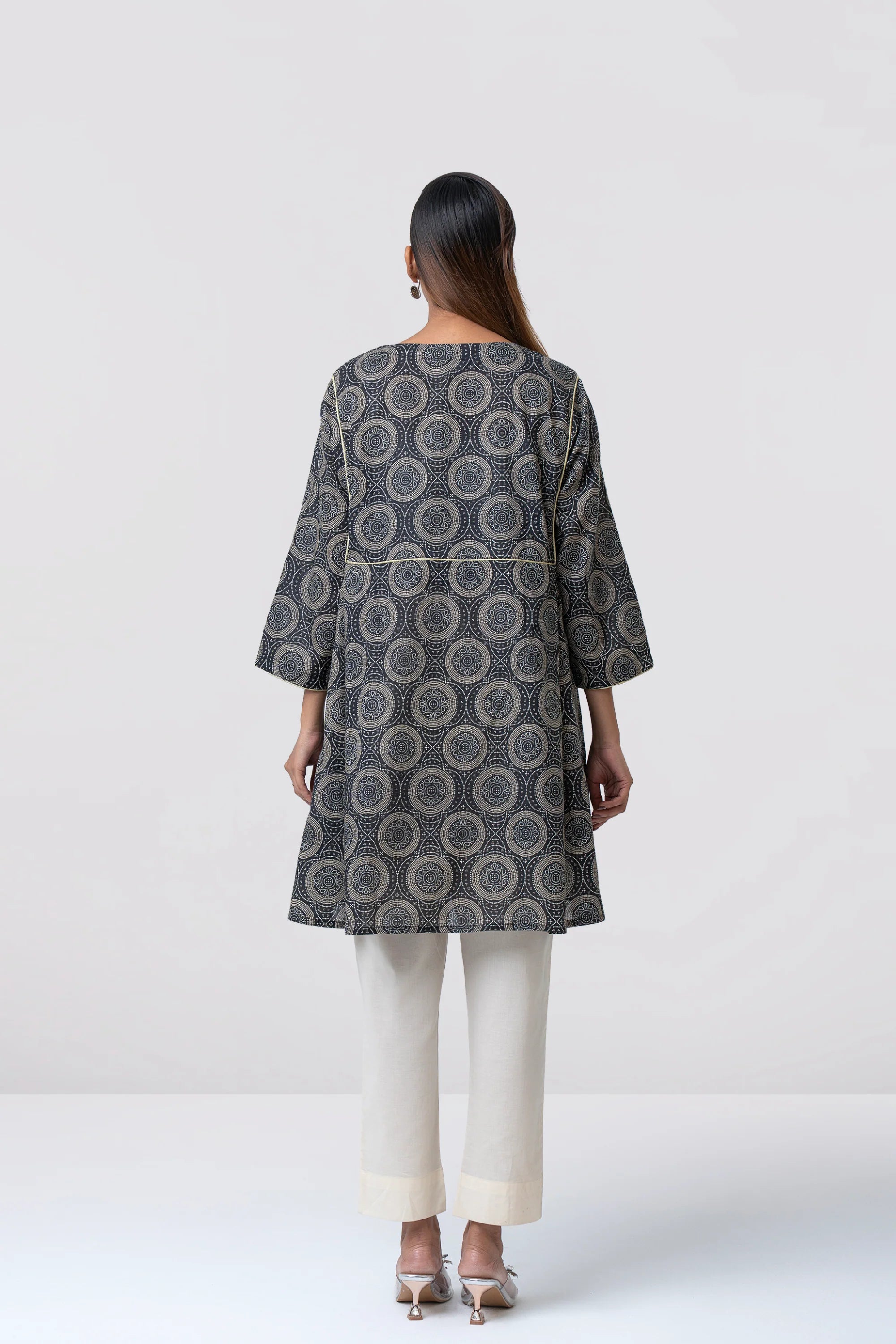 Relaxed Fit Printed Ethnic Kurti