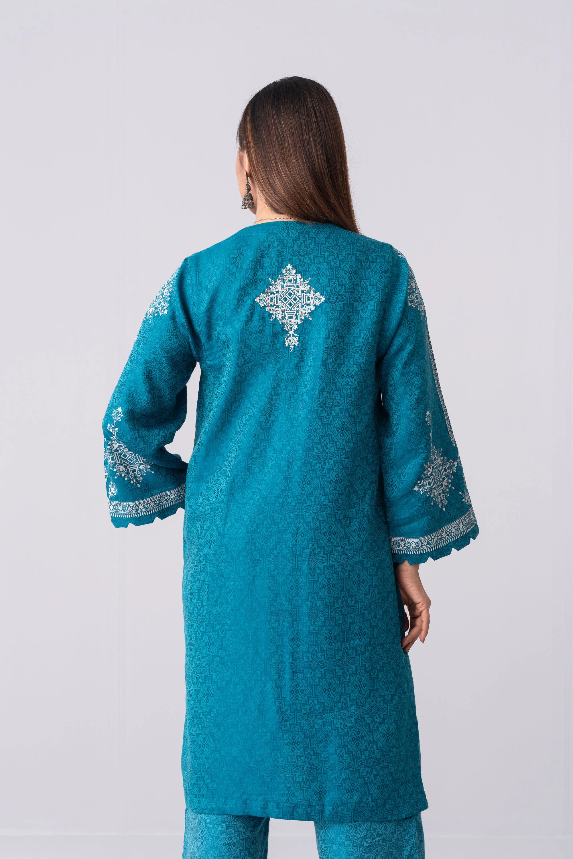 Ready-to-Wear Embroidered and Printed Semi-Formal Ethnic Set