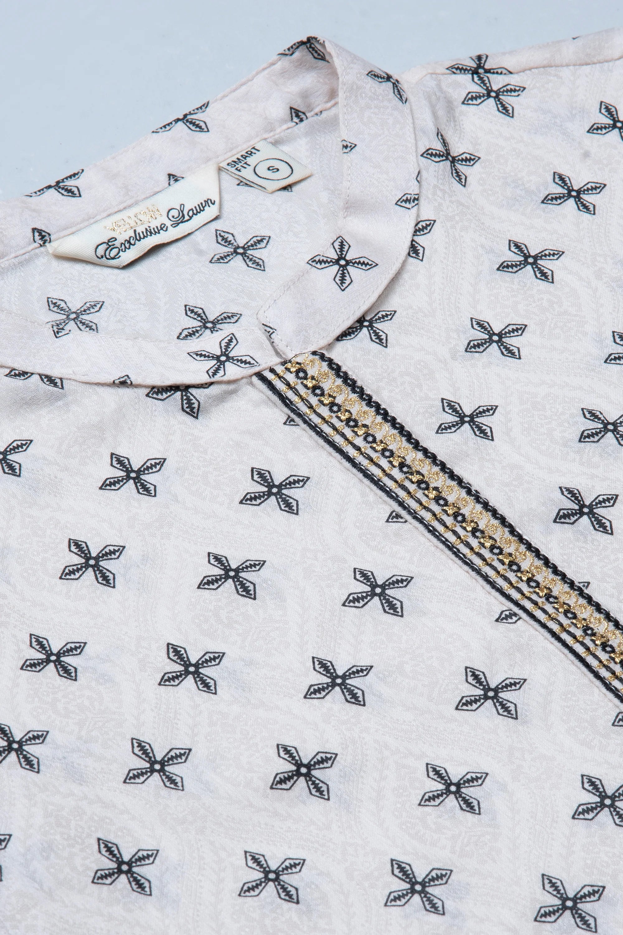 Smart Fit Jacquard Lawn Kurta
