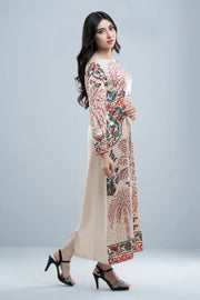 Tropical Printed Long Dress