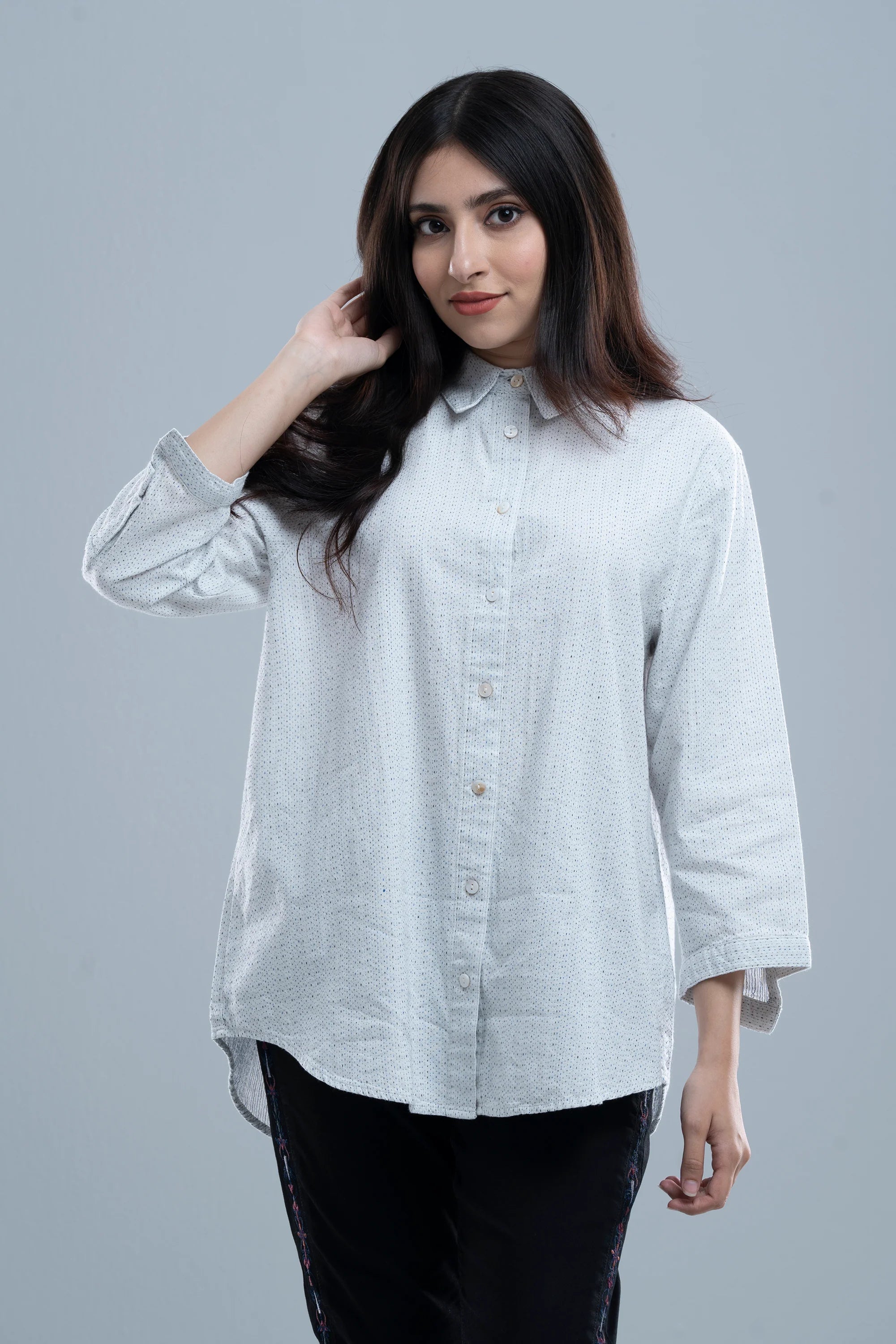 Relaxed Fit Printed Casual Shirt