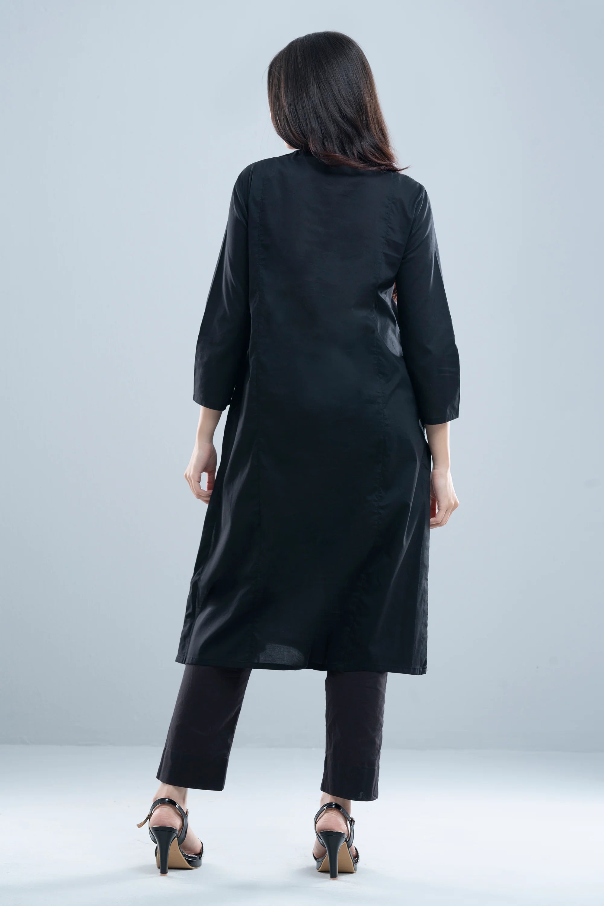 Smart Fit Embroidered Ethnic Kurta