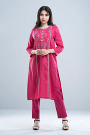 Smart Fit Embroidered Ethnic Kurta
