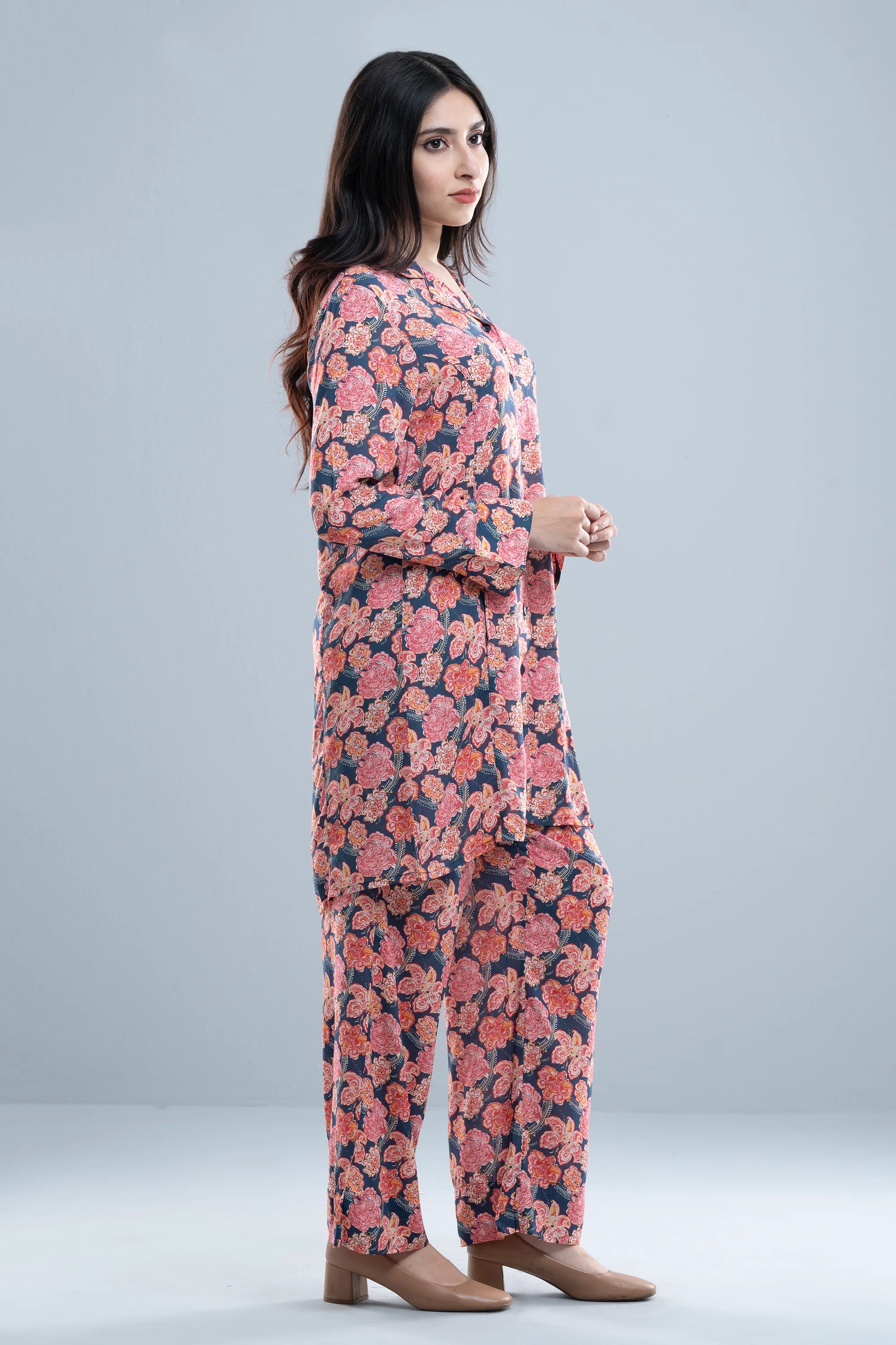 Ultra Soft Floral Co-ord Set - Mystika