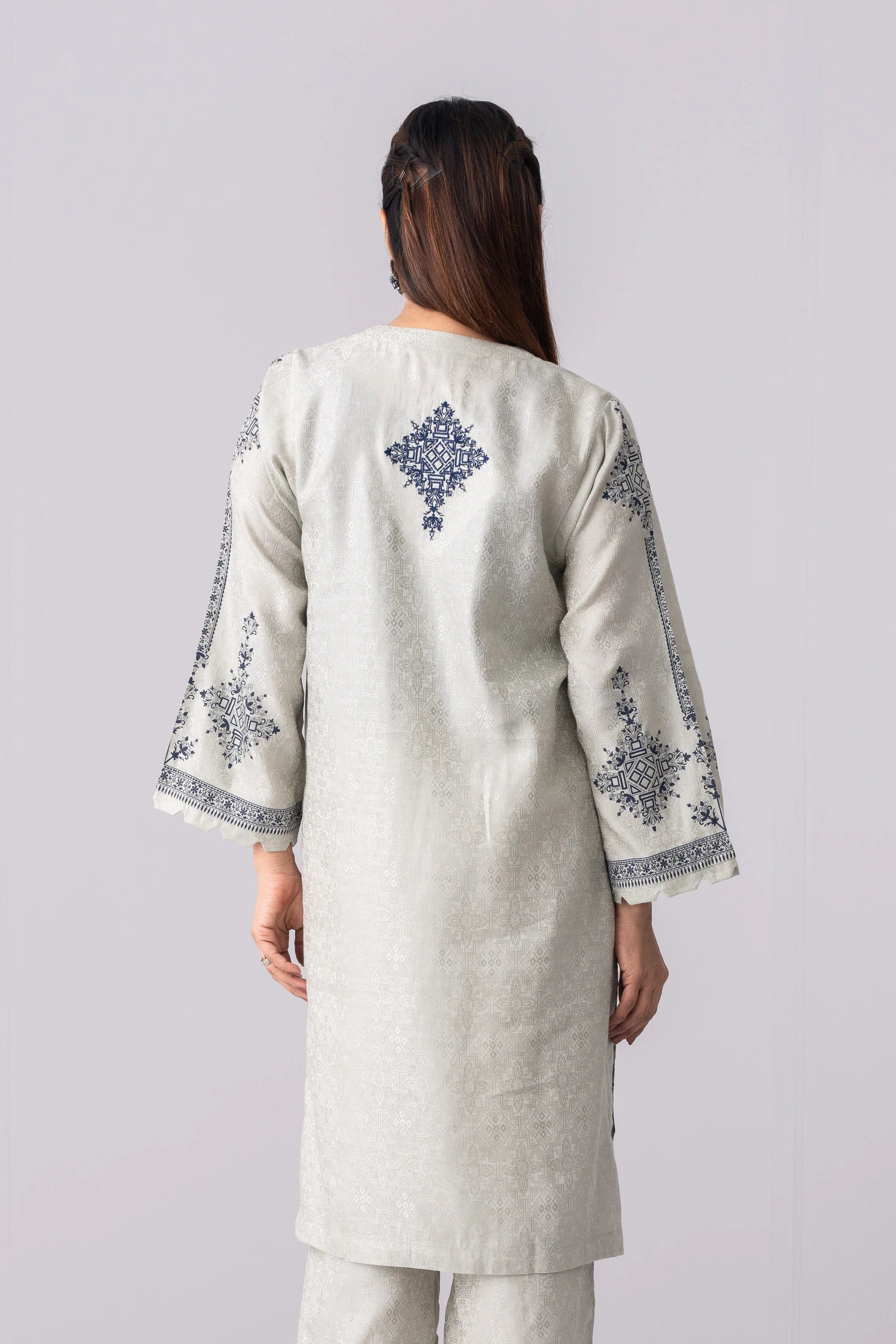 Ready-to-Wear Embroidered and Printed Semi-Formal Ethnic Set