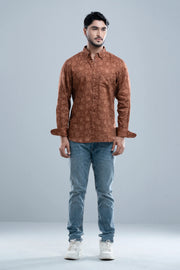 Regular Fit Solid Casual Shirt