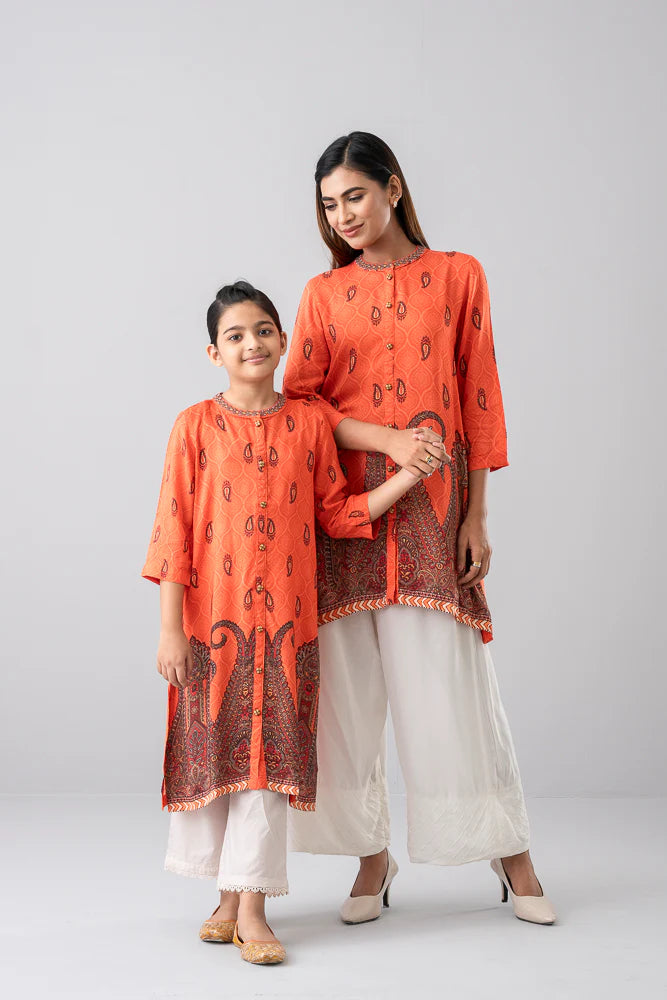 Smart Fit Embroidered Ethnic Kurti