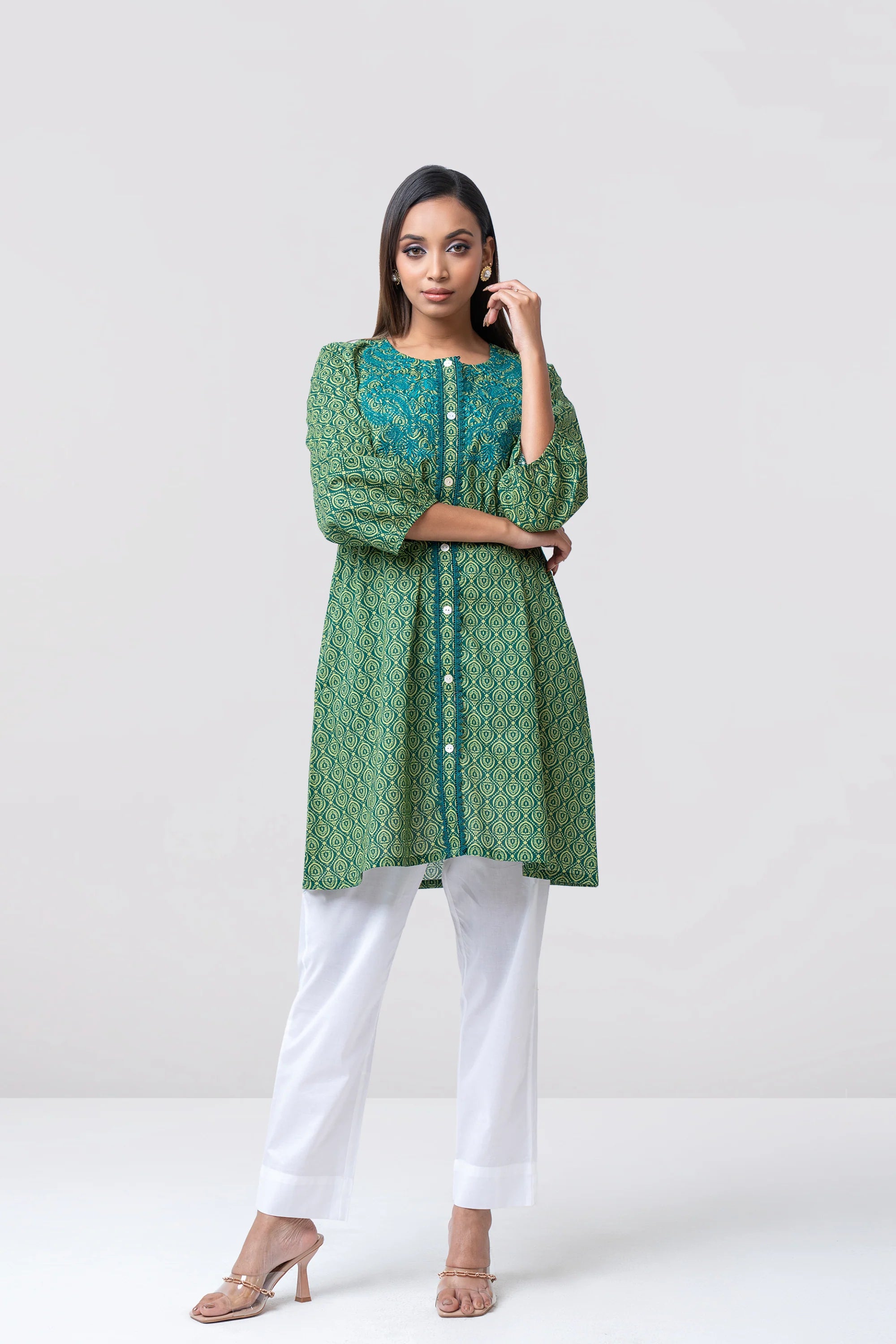 Smart Fit Allover Printed Ethnic Kurti