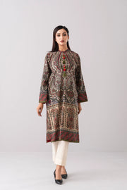 Relaxed Fit Embellished Lawn Kurta
