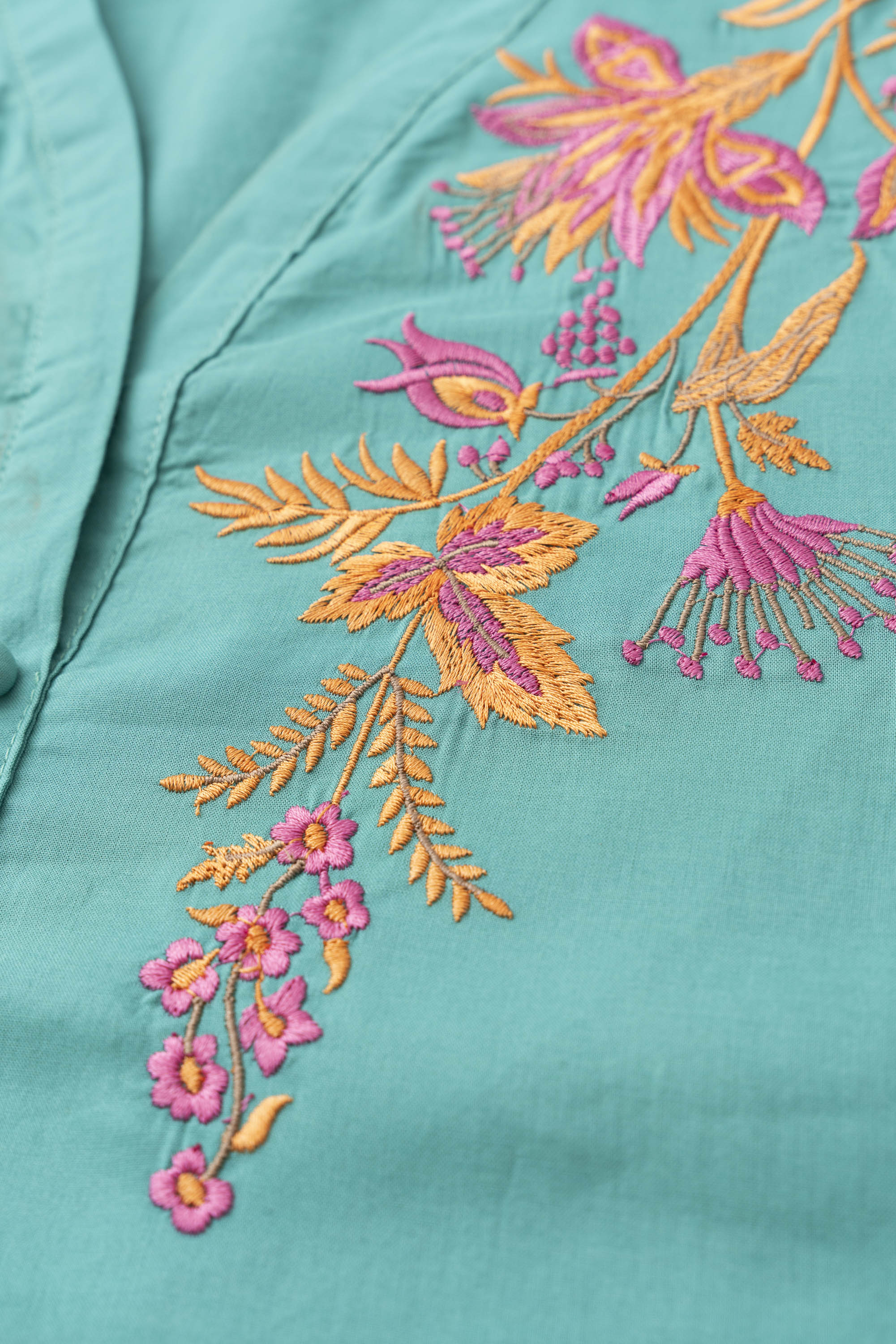 Smart Fit Embroidered Ethnic Kurta