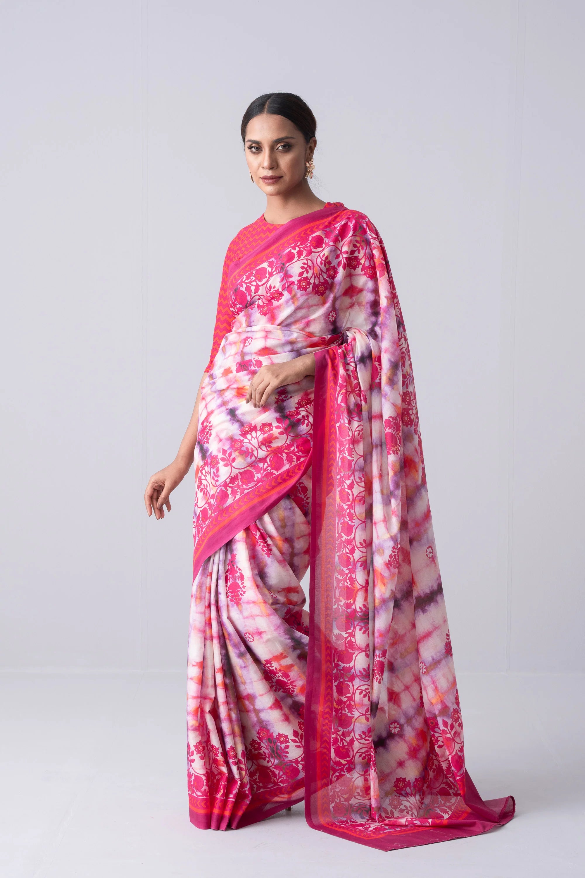 Printed Cotton Saree