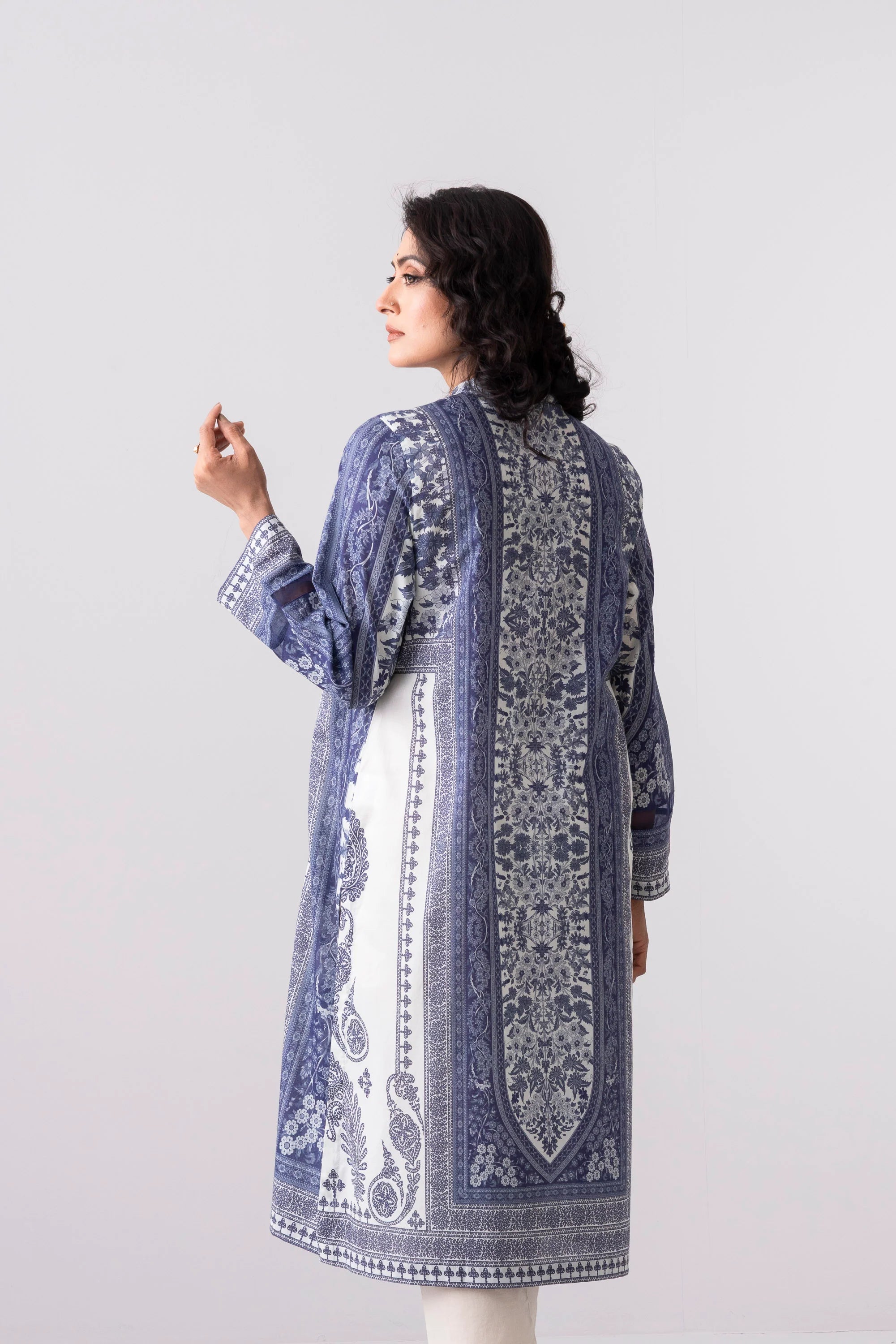 Smart Fit Jacquard Lawn Kurta