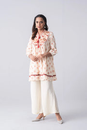 Short-Length Embroidered Relaxed Fit Ethnic Kurti