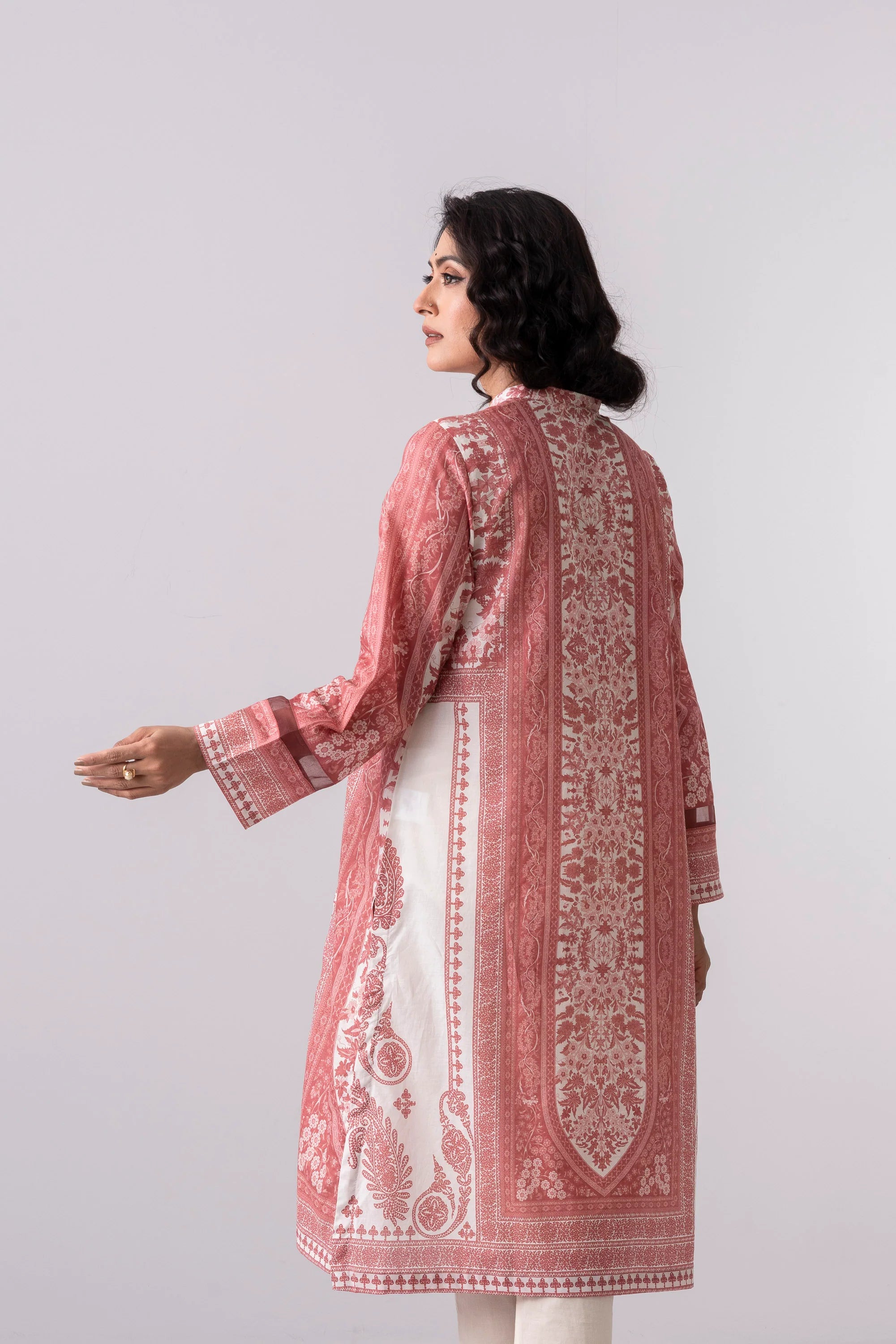 Smart Fit Jacquard Lawn Kurta